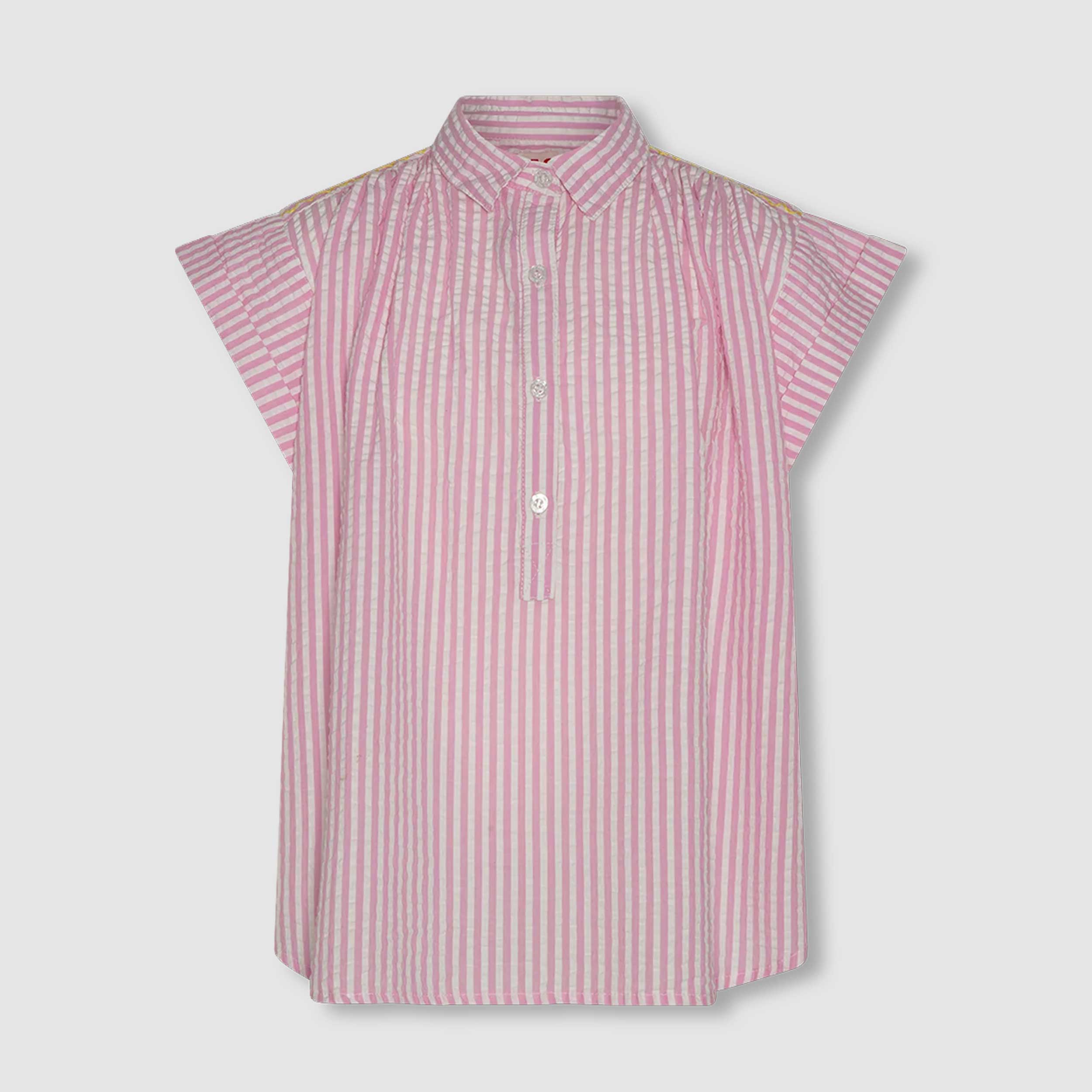 Camicia Rosa a Righe Modello Polo Firmata AMERICAN OUTFITTERS