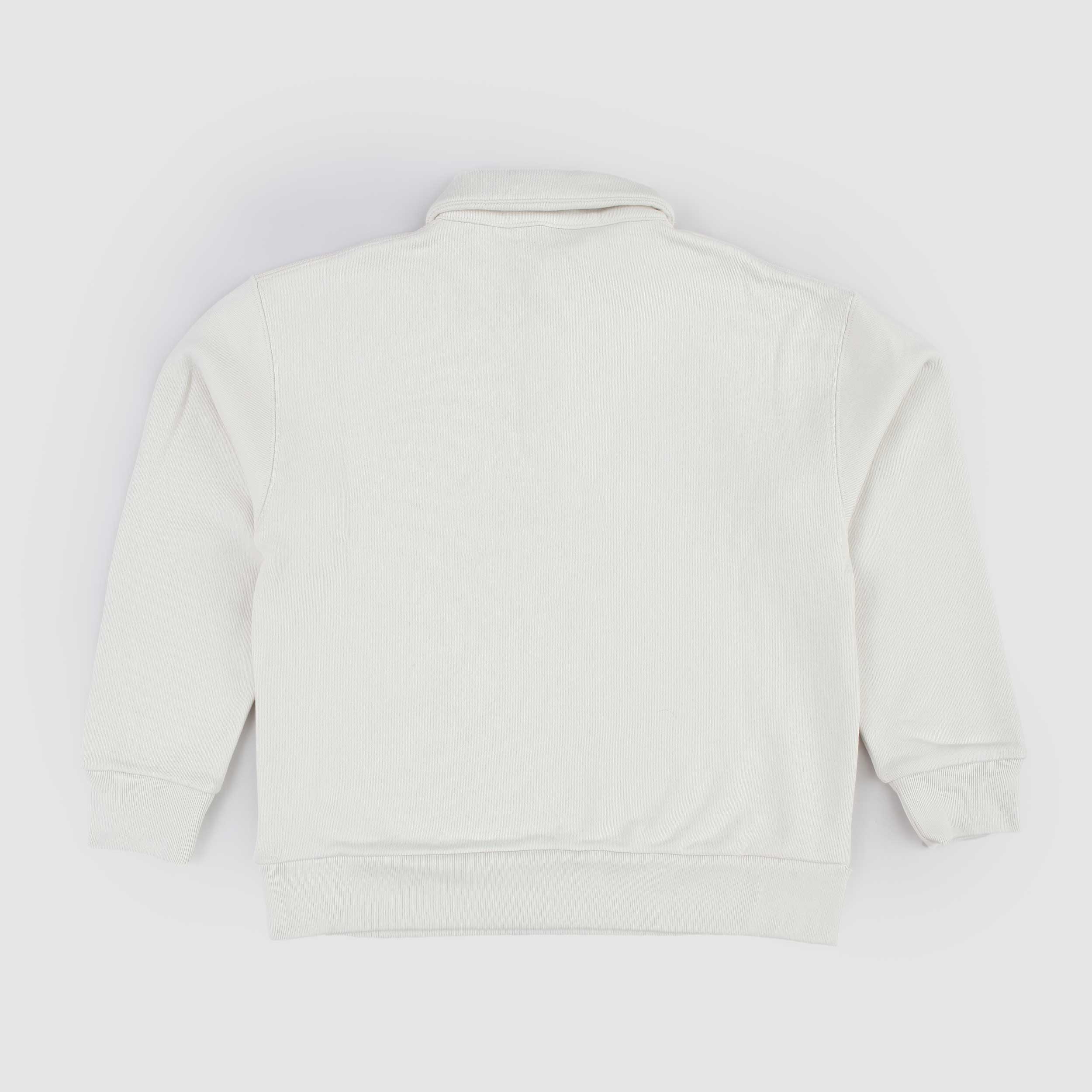 Felpa Bianca Modello Polo Firmata AMERICAN OUTFITTERS