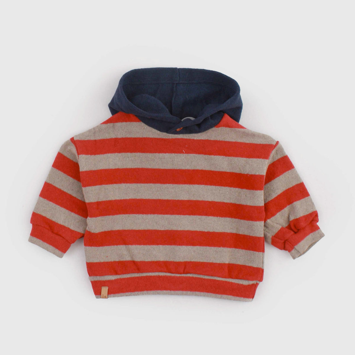 Two-tone Striped Sweater for Newborn by ONE MORE IN THE FAMILY