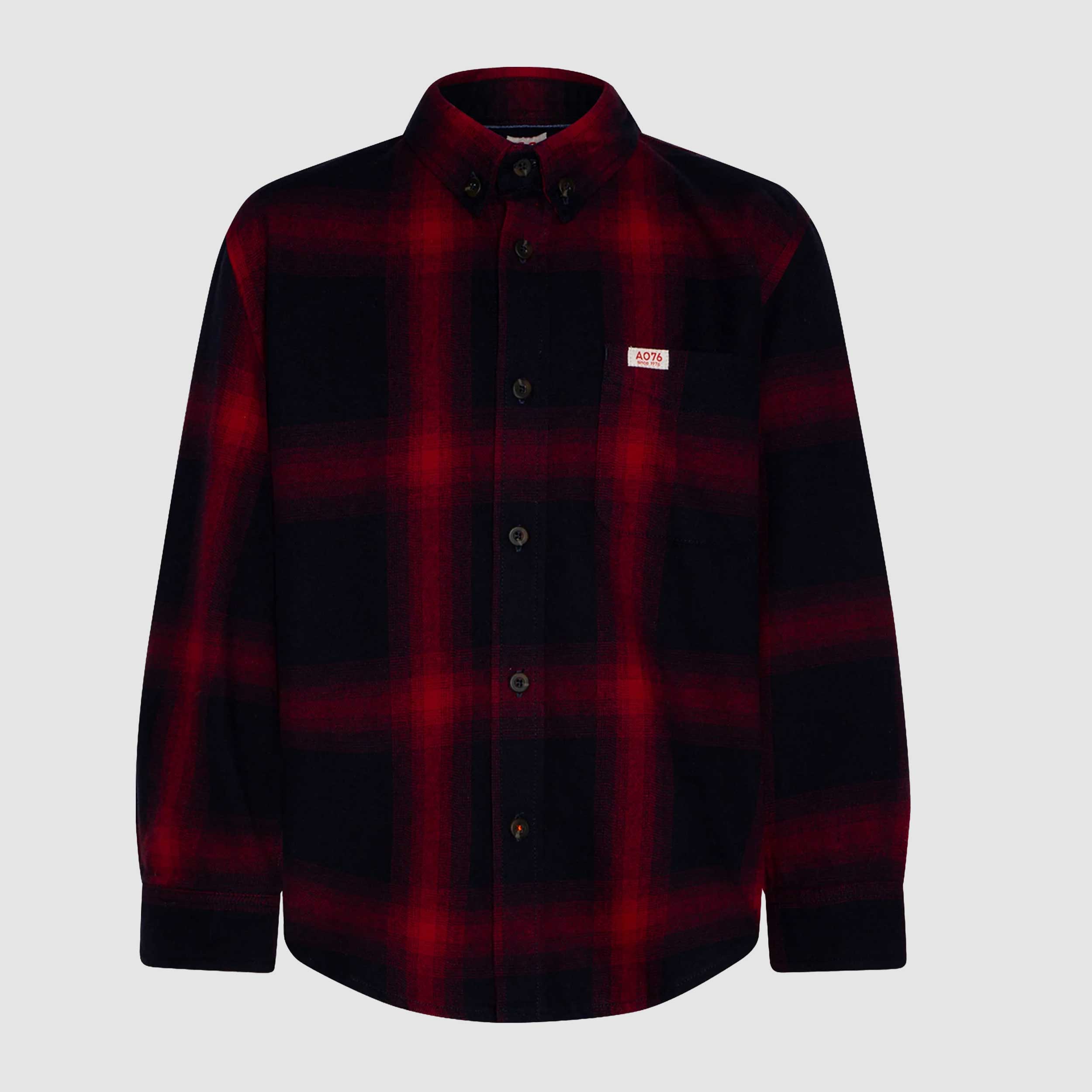 Camicia a Quadri Rossa e Blu per Ragazzo by AMERICAN OUTFITTERS
