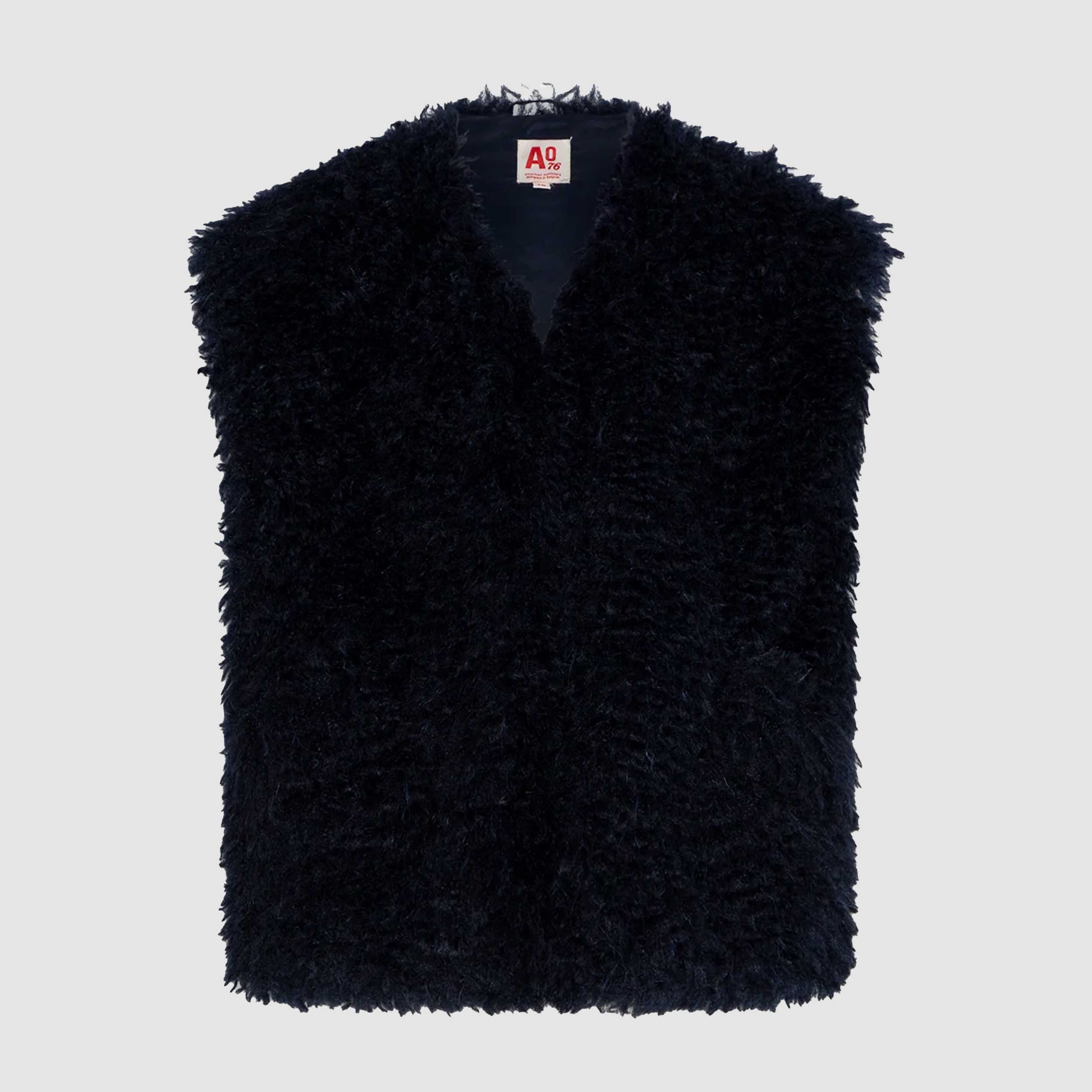 Gilet Blu in Finta Pelliccia per Ragazza by AMERICAN OUTFITTERS