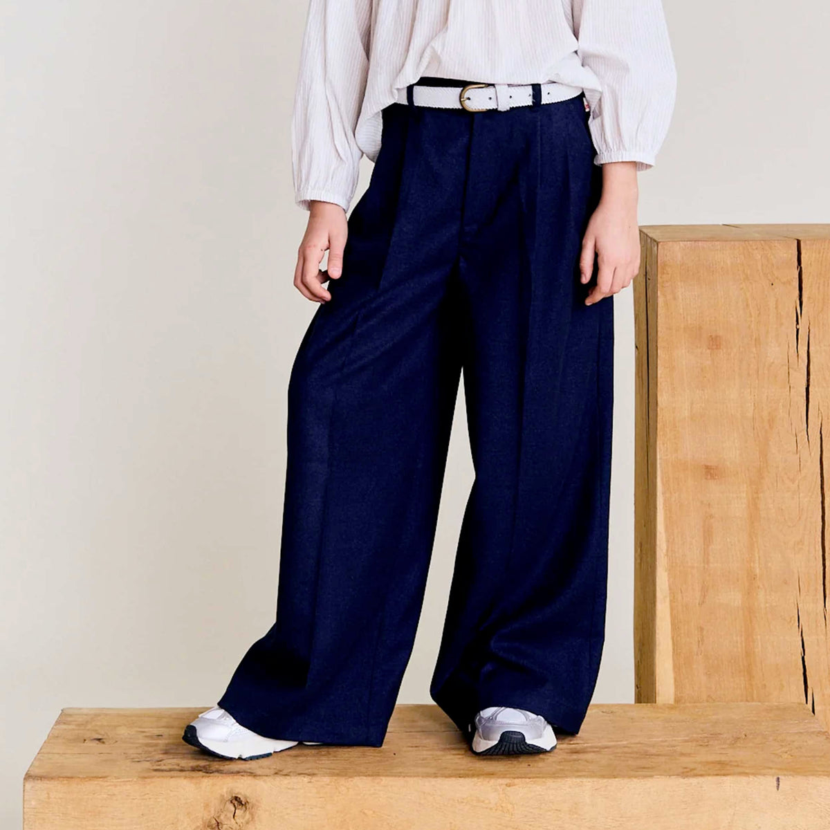 AMERICAN OUTFITTERS Blue Wide Pants for Boys