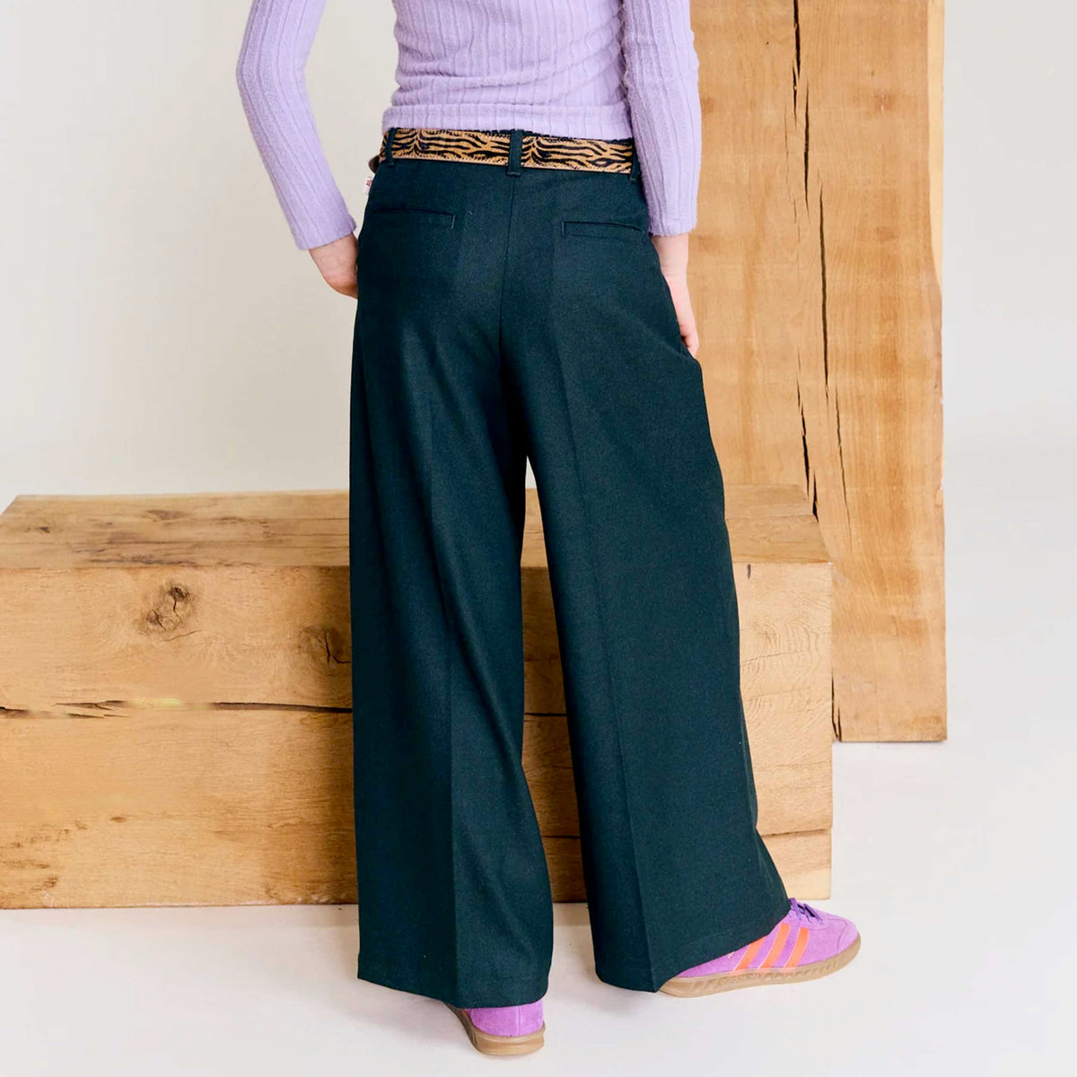 Wide Green Pants for Boy AMERICAN OUTFITTERS