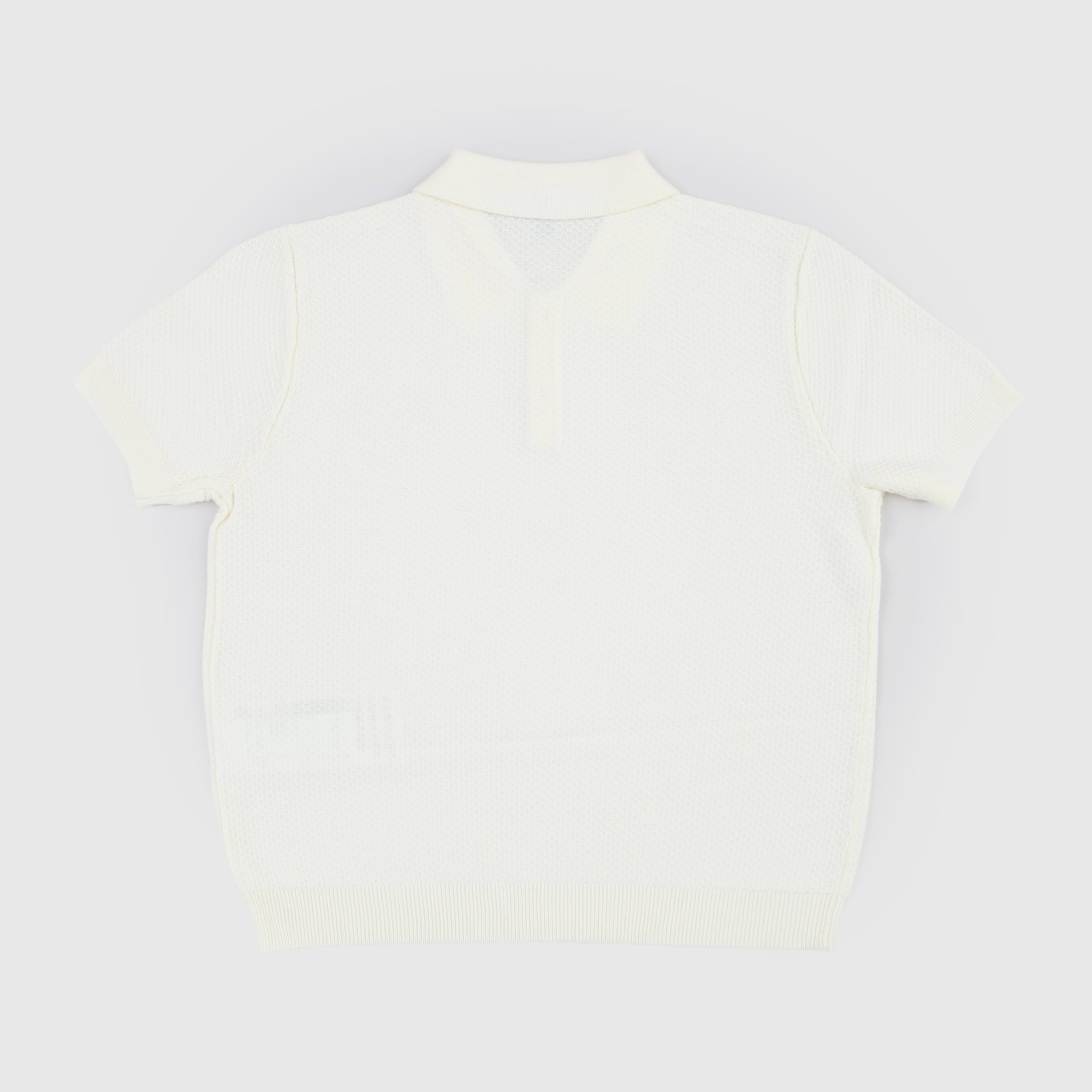 Polo Bianca con Piccola Lavorazione Firmata ARMANI JUNIOR