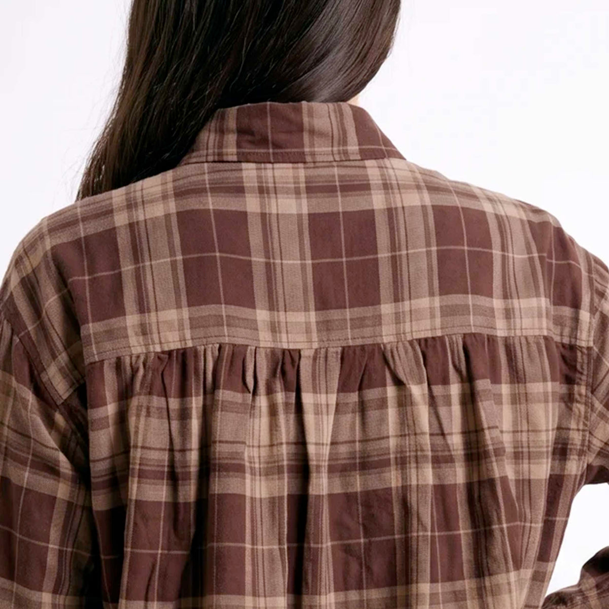 Camicia Olerie Marrone in Viscosa per Donna by ARTLOVE