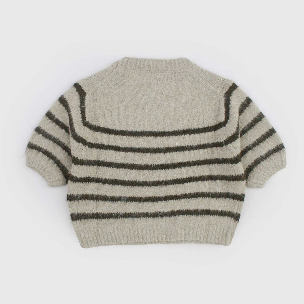 Pullover Marrone e Beige a Righe per Donna by ARTLOVE