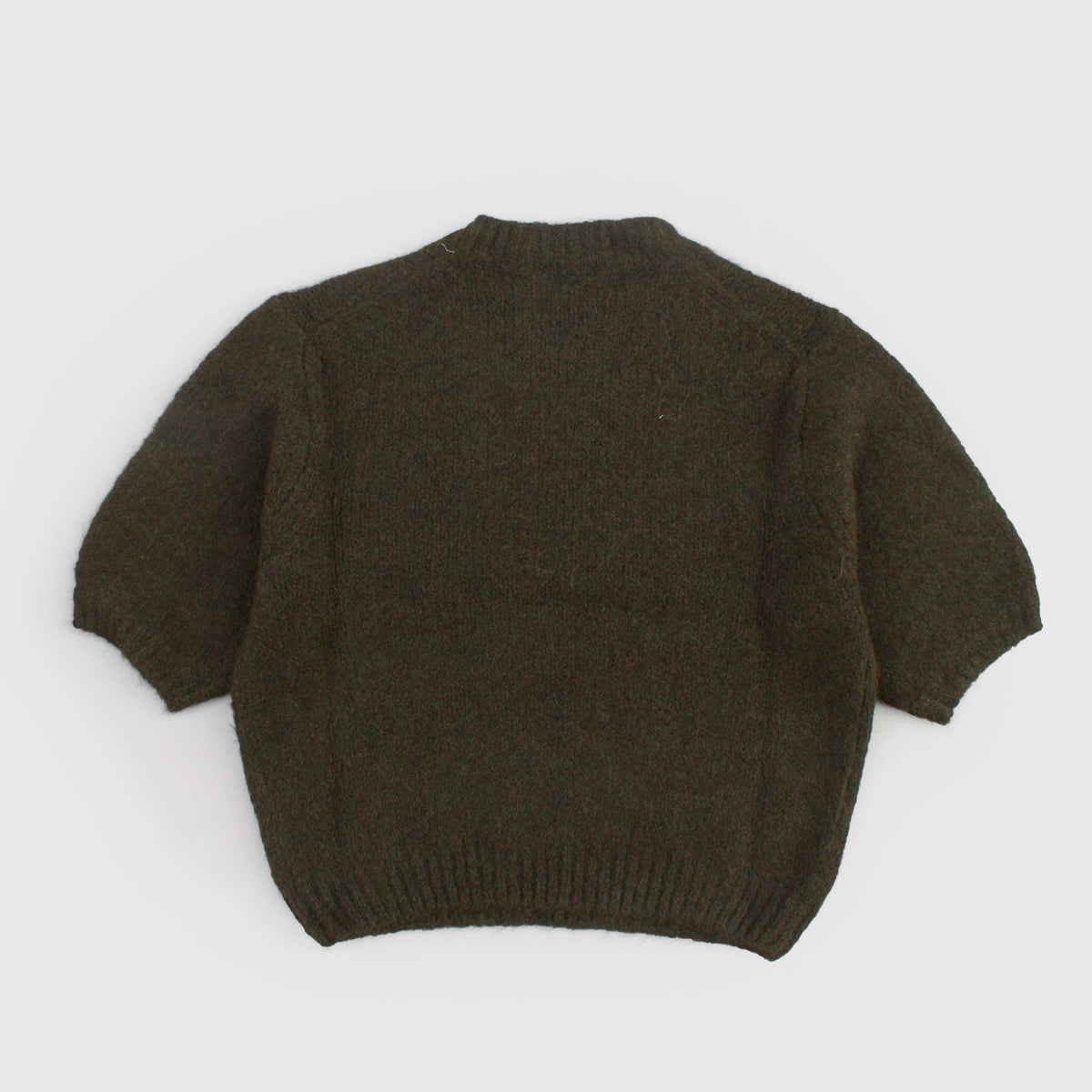 Maglione Mezza Manica Khaki per Donna by ARTLOVE