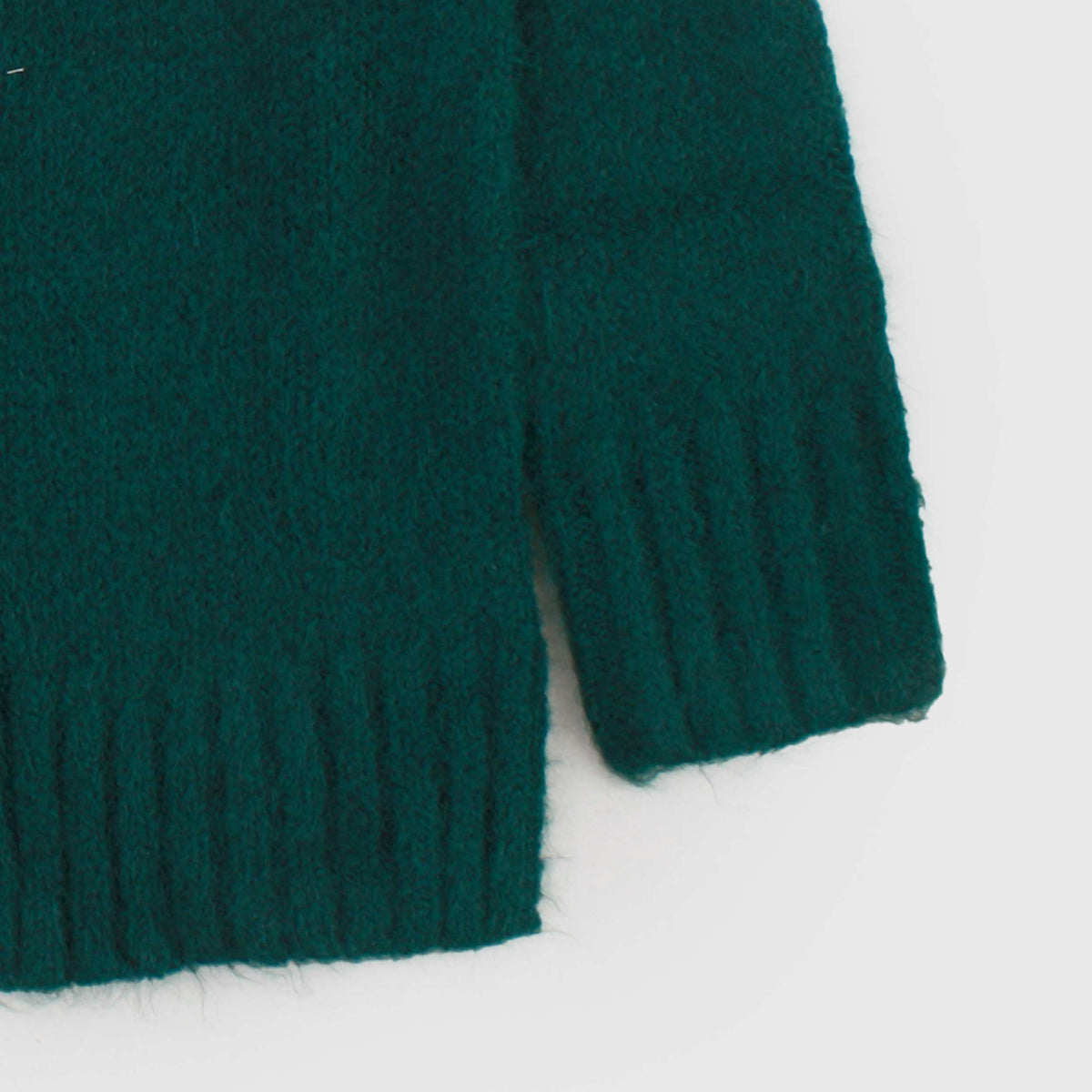 Pullover Verde a Collo Alto per Donna by ARTLOVE