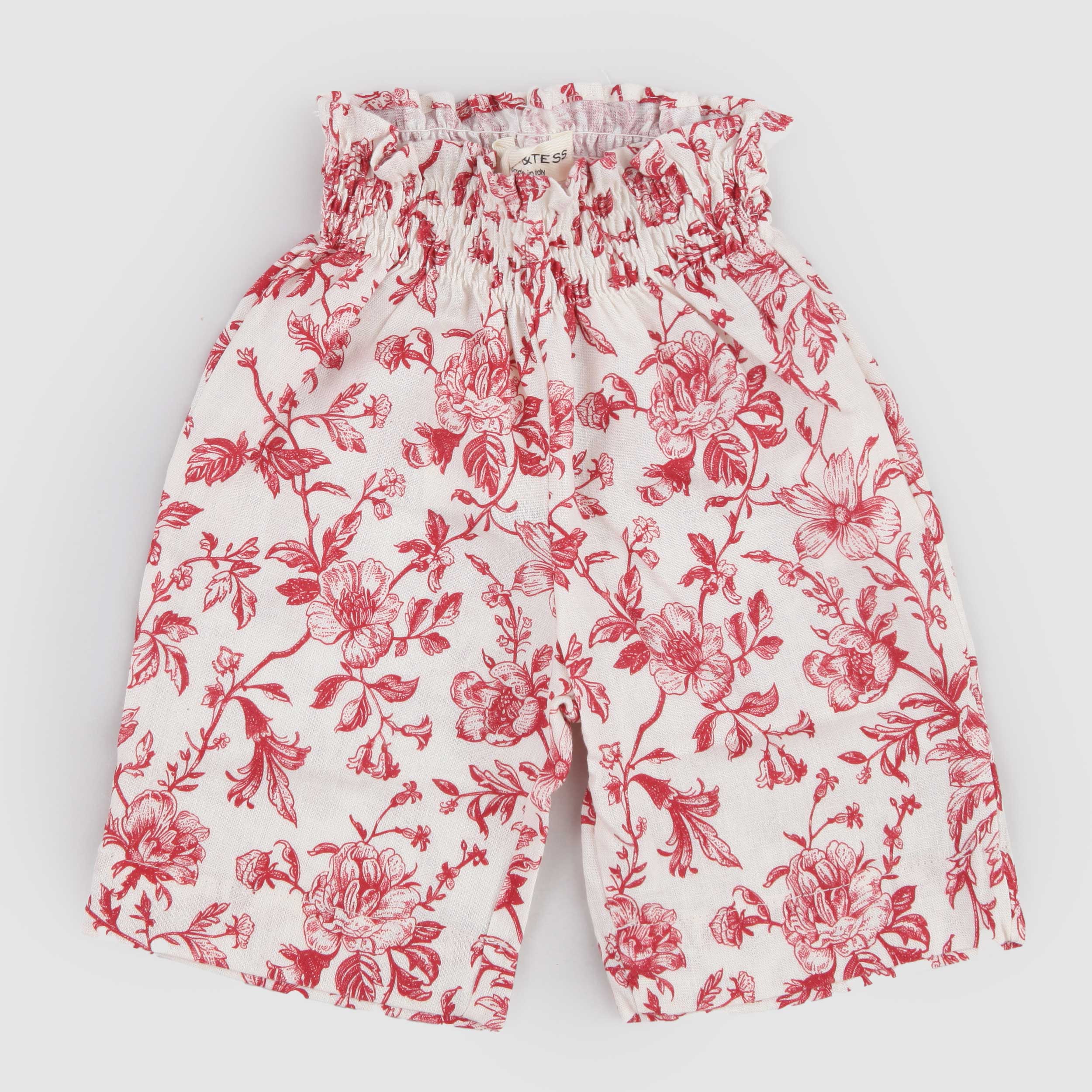 Bermuda a Vita Alta Elasticizzata Firmato BABE AND TESS