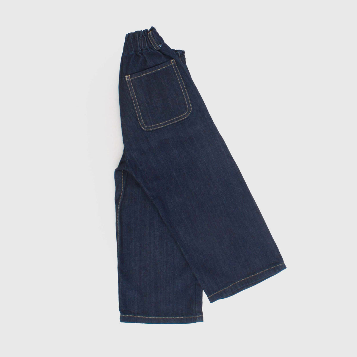 Blue Wide Leg Jeans for Kids by BABE AND TESS