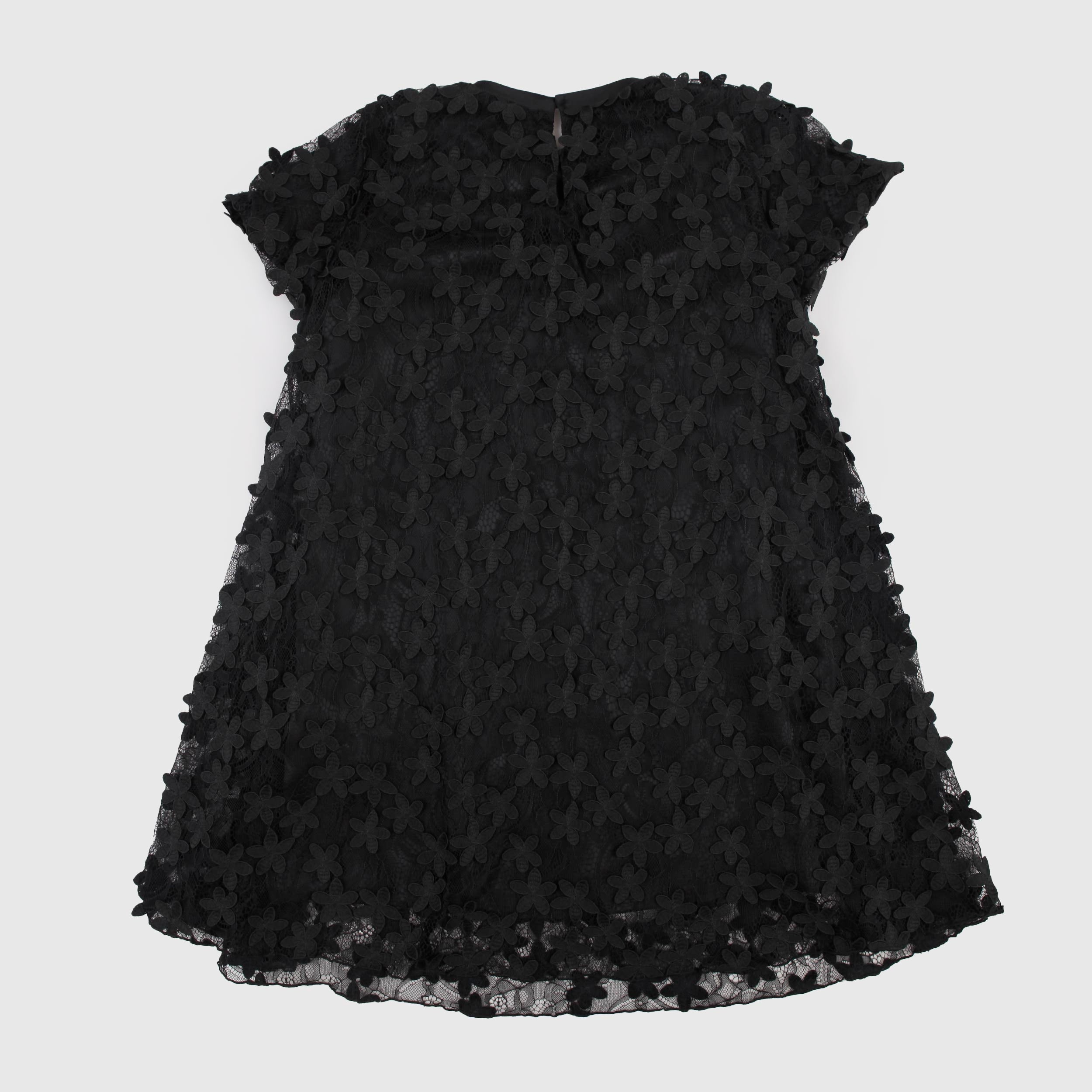 Abito Nero con Chiusura Posteriore Firmato BALMAIN