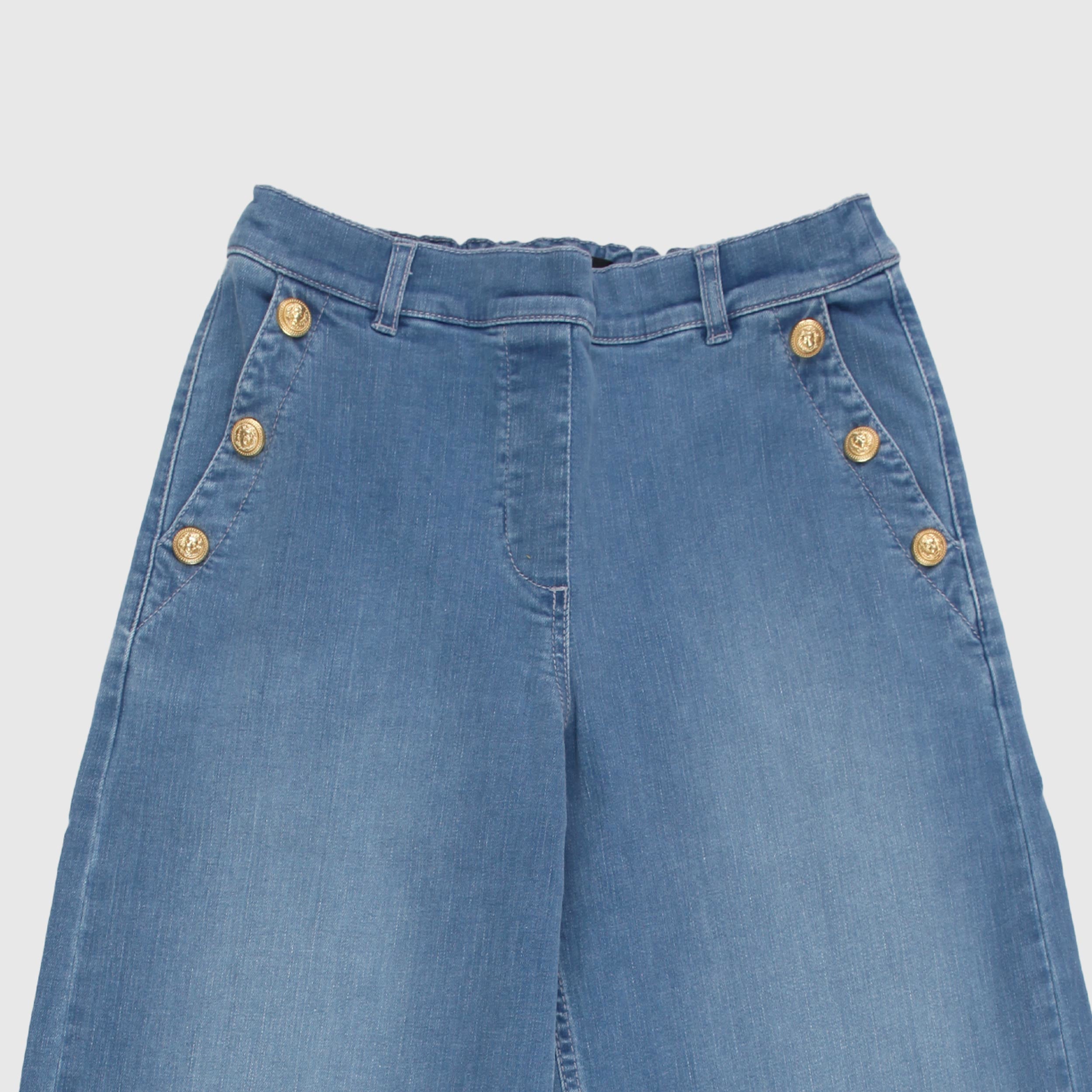BALMAIN Light Denim Jeans