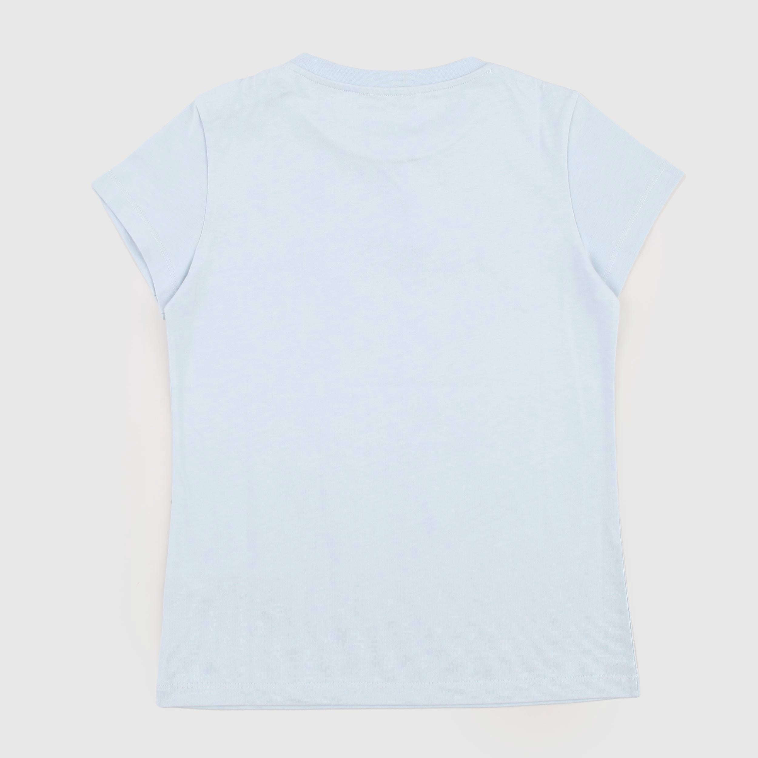BALMAIN Light Blue Button-Up T-Shirt