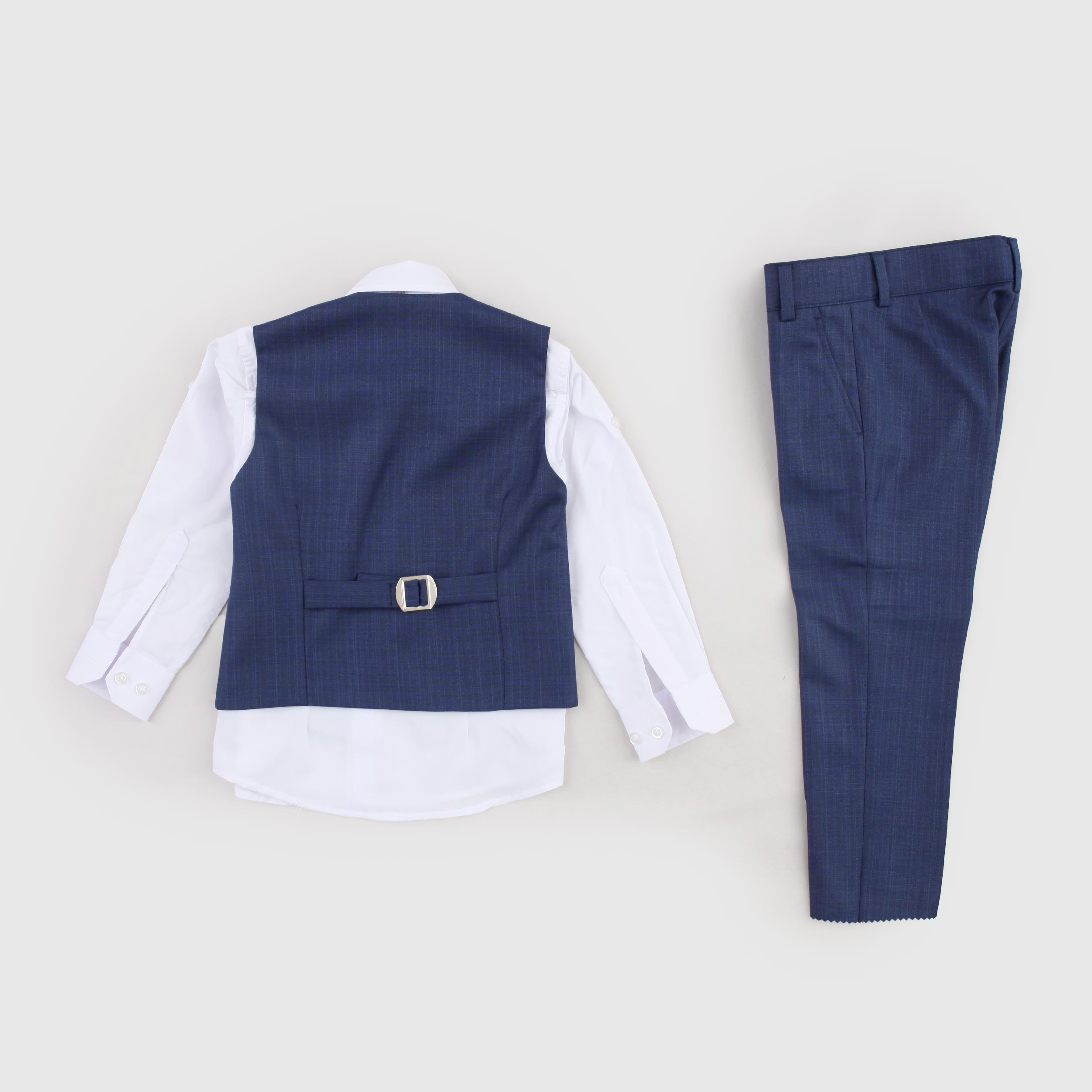 Bella Brilly Designer Three-Piece Blue Suit