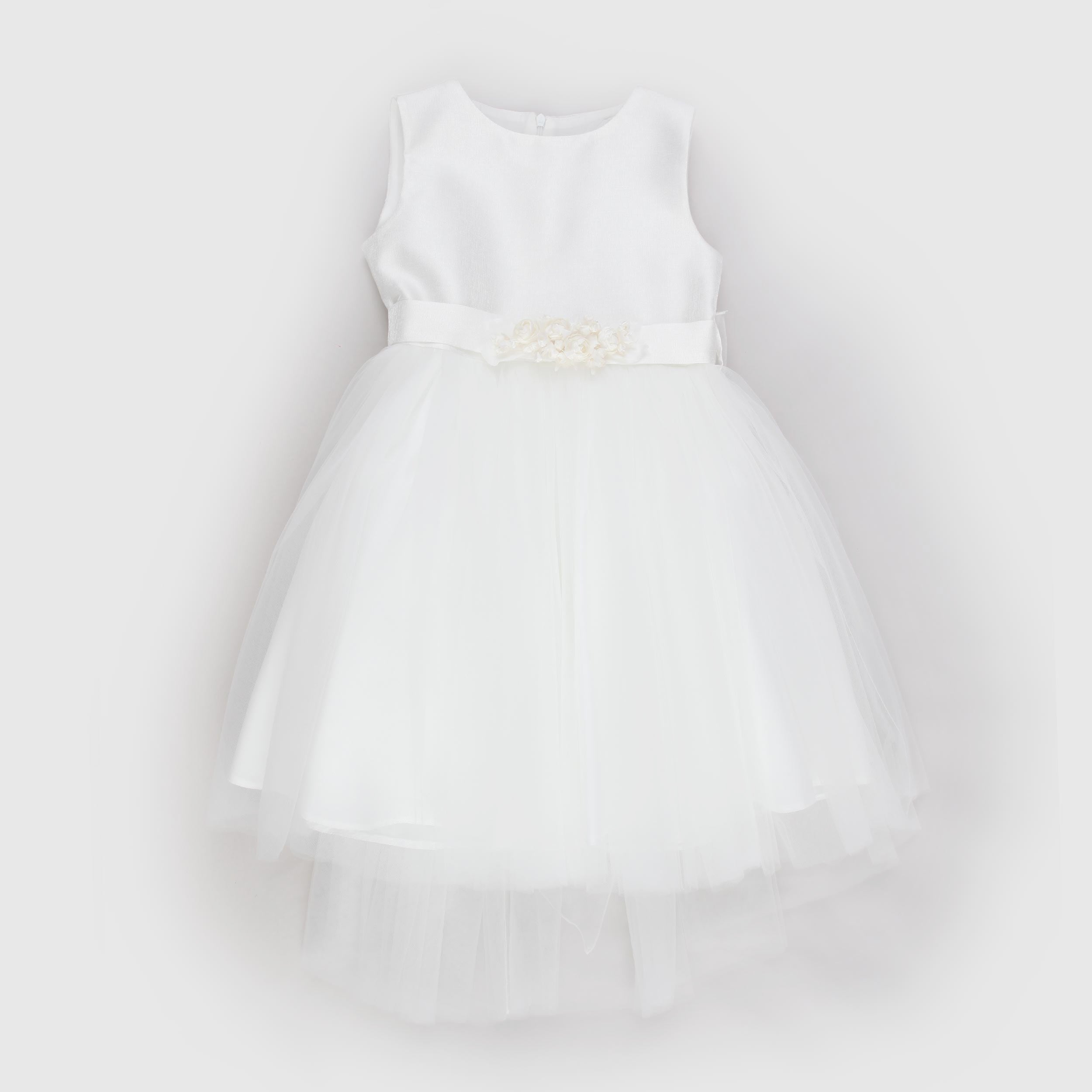 Abito Bianco con Corpetto Lucido Firmato BELLA BRILLY