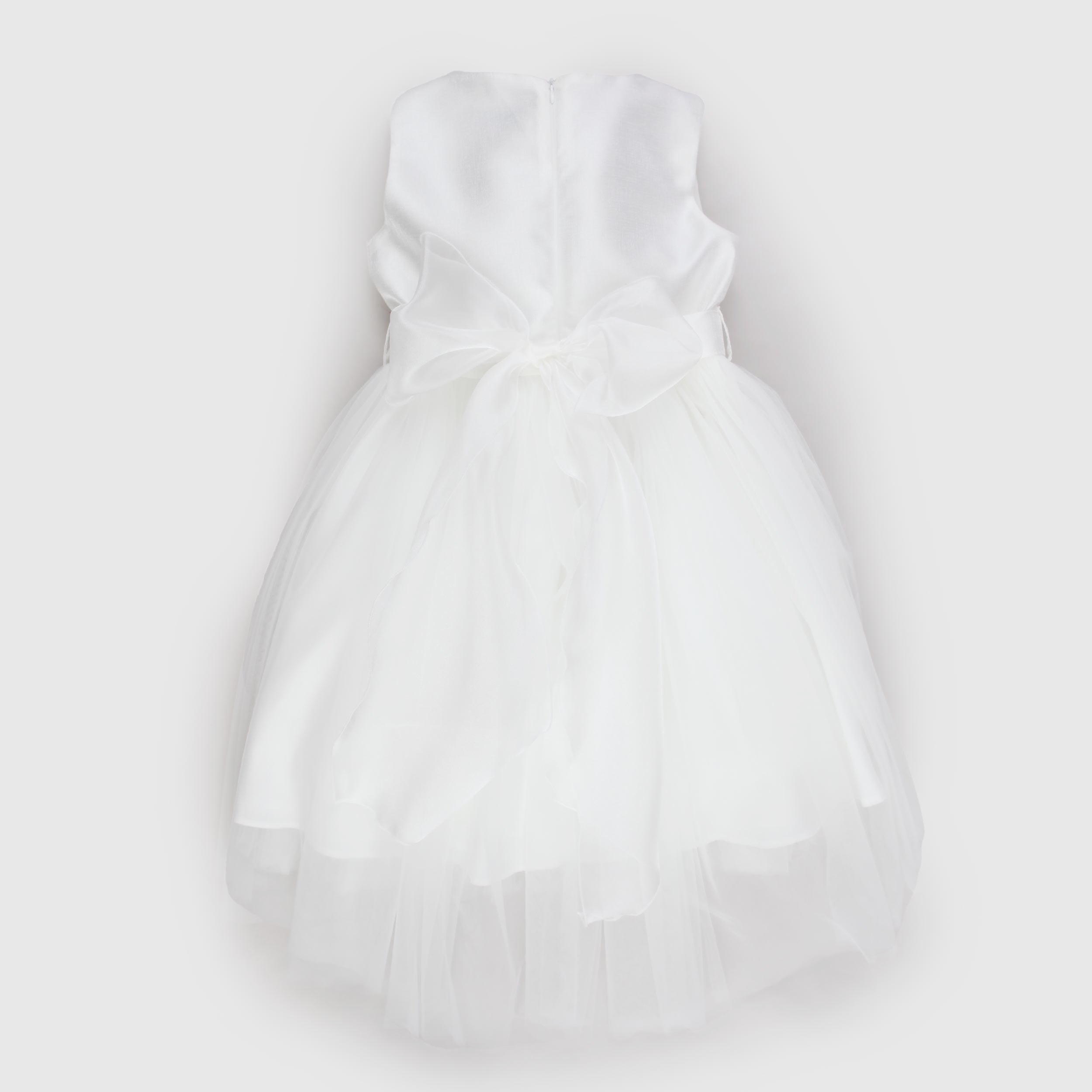 Abito Bianco con Corpetto Lucido Firmato BELLA BRILLY