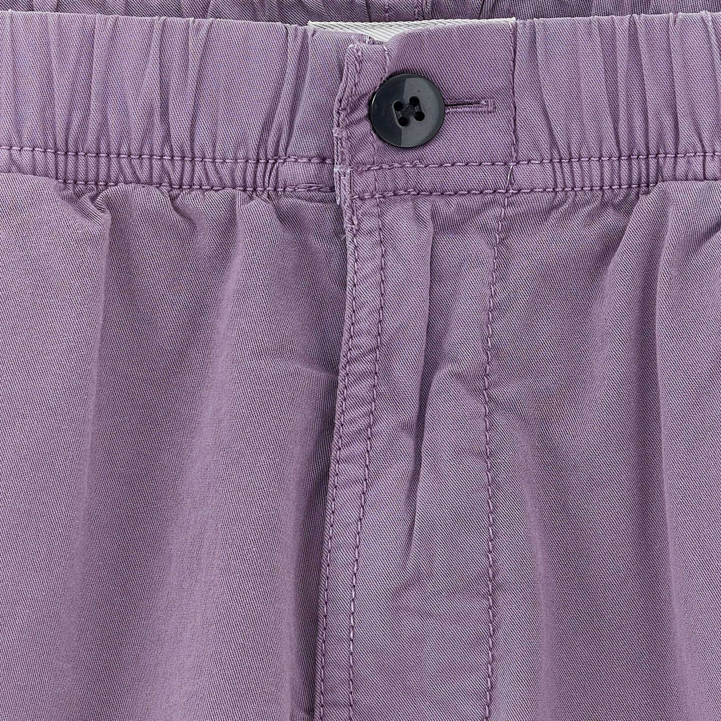 Bermuda Viola con Chiusura a Strappo Firmato BELLEROSE