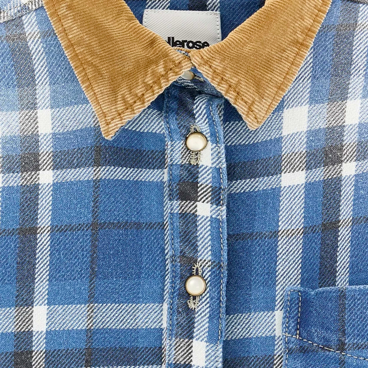 Quadri Pennies Shirt for BELLEROSE Girl