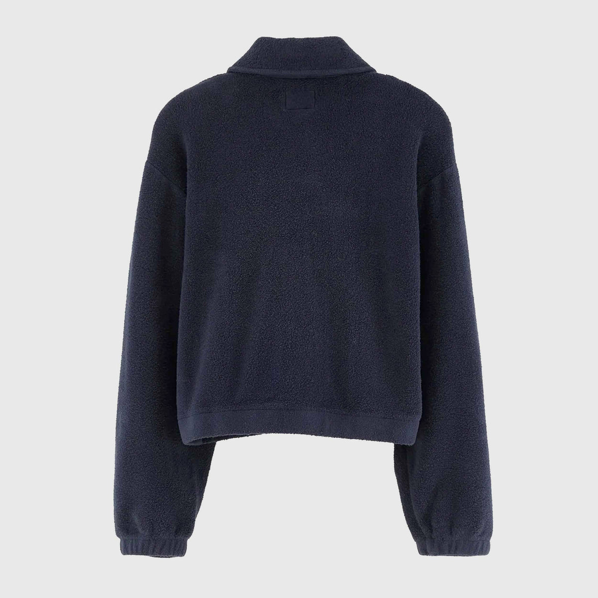 Felpa Modello Polo Blu Navy con Zip per Ragazza by BELLEROSE