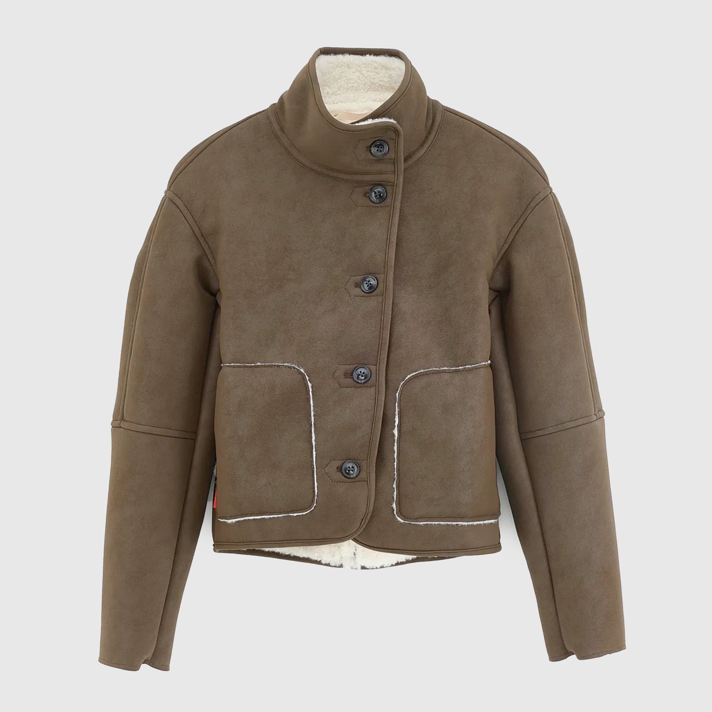 Giacca Reversibile Marrone e Beige per Ragazza by BELLEROSE