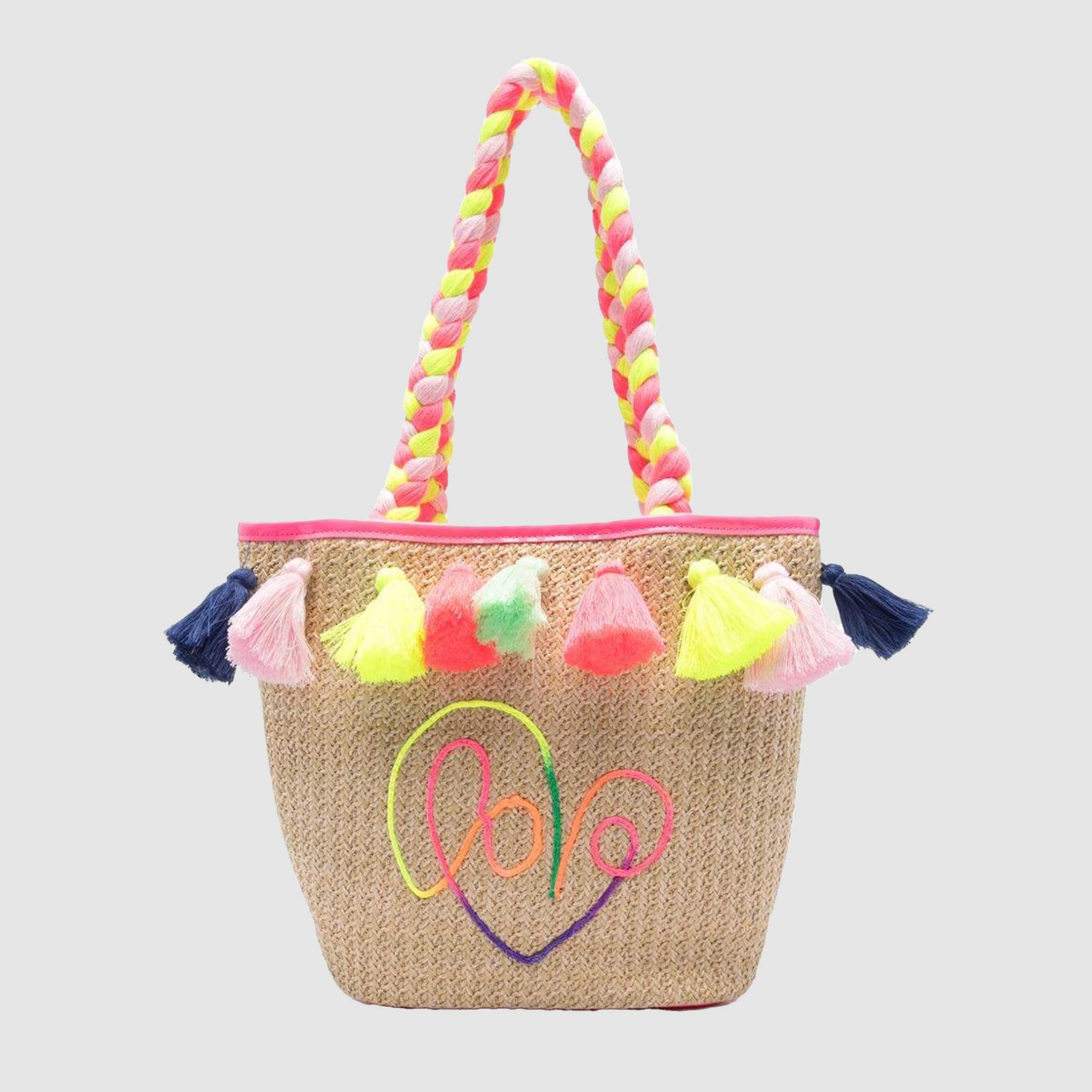Borsa Tote Beige Intrecciata Firmata BILLIEBLUSH