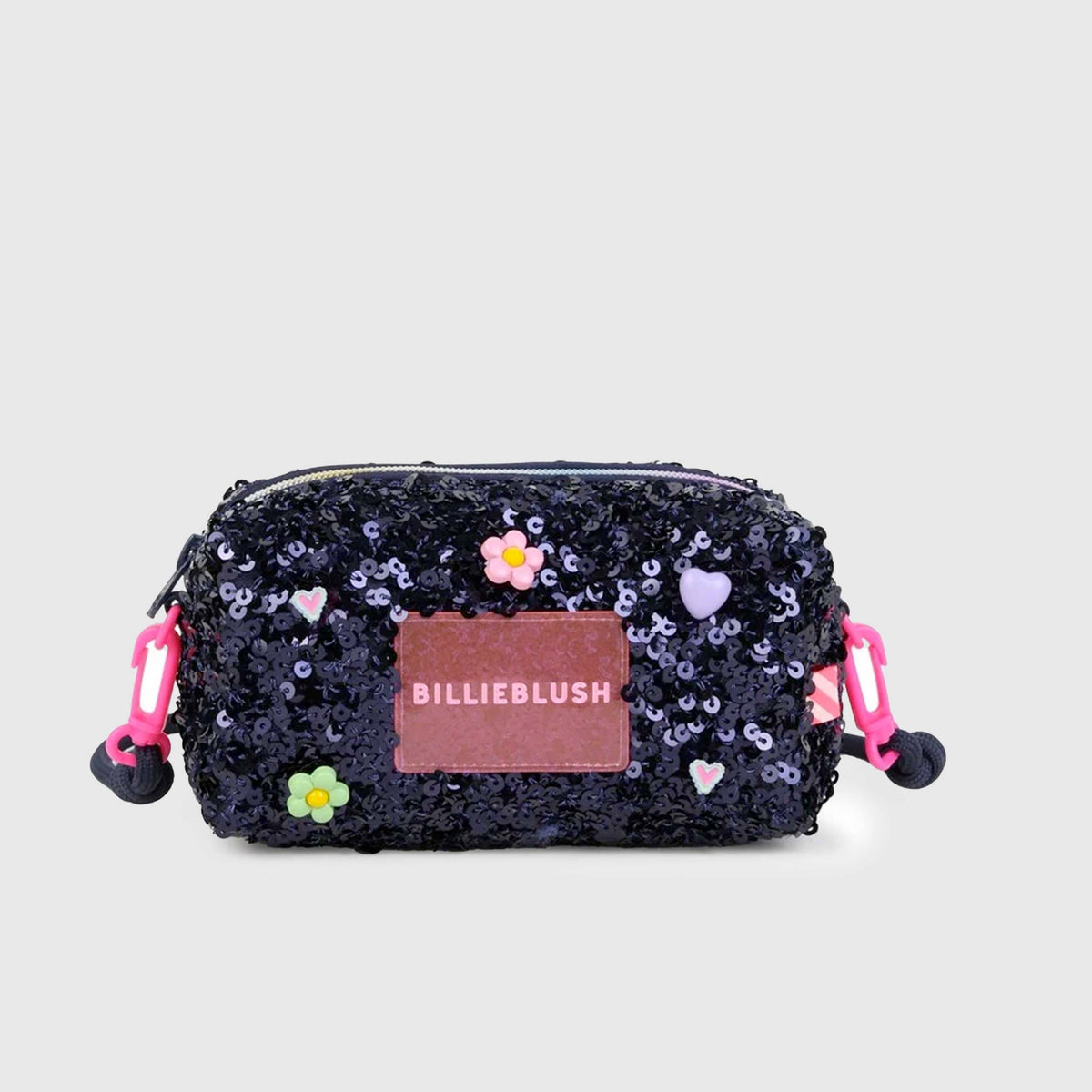 Blue Sequin Case with Logo for Girl BILLIEBLUSH