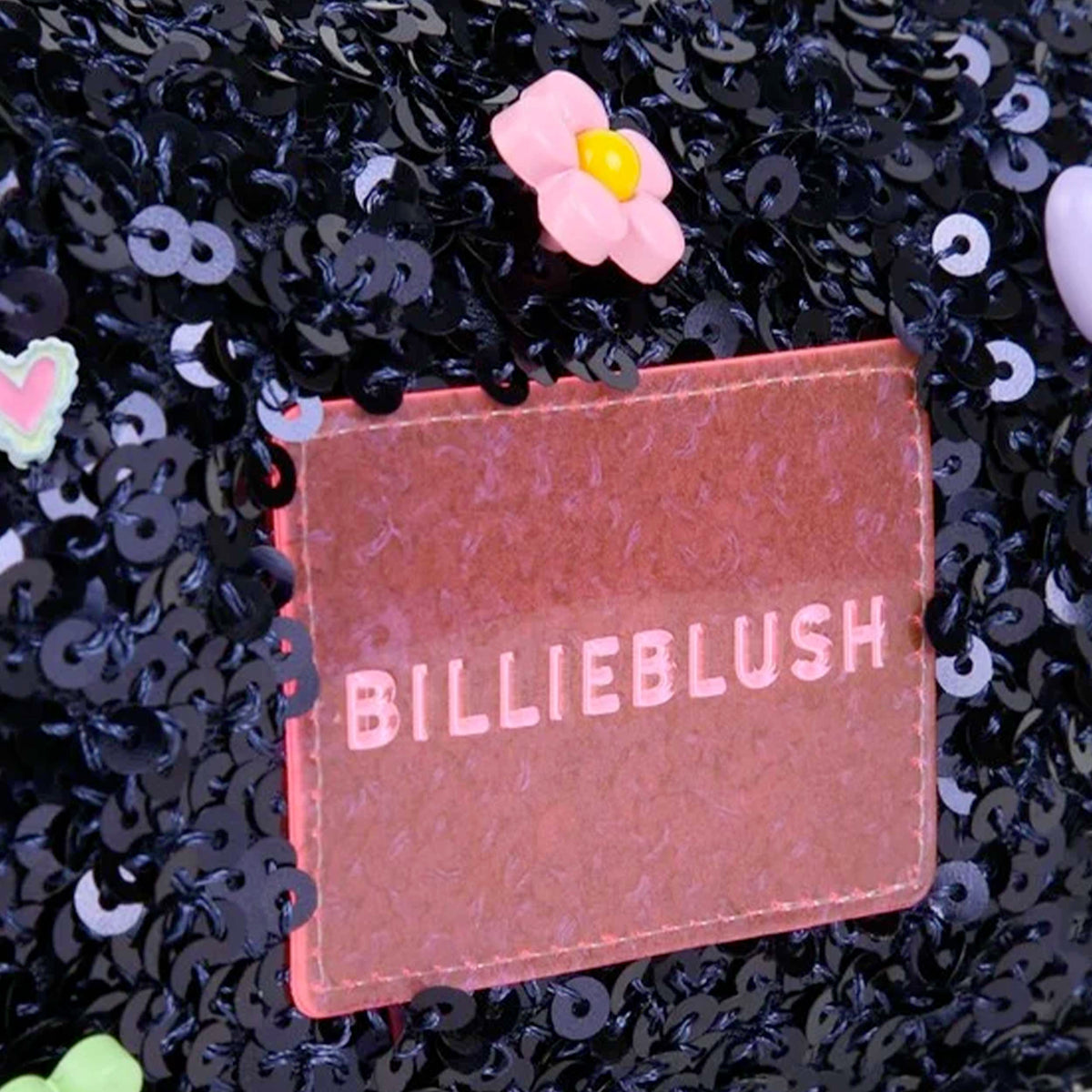 Blue Sequin Case with Logo for Girl BILLIEBLUSH