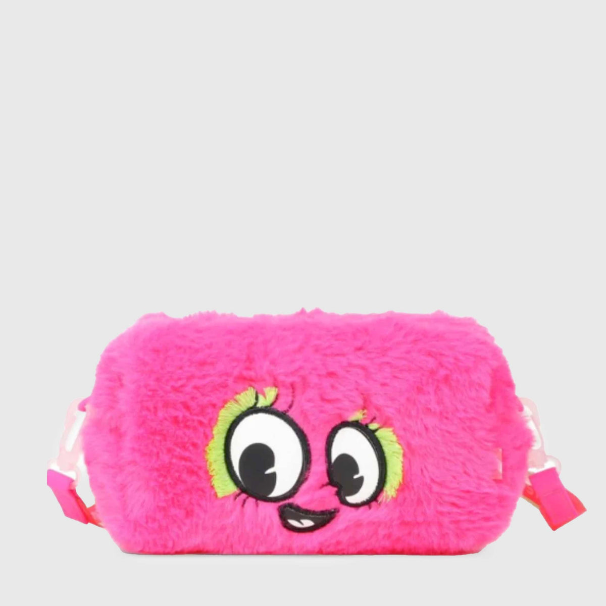 Borsetta Rosa in Pelliccia con Occhi per Bambina BILLIEBLUSH