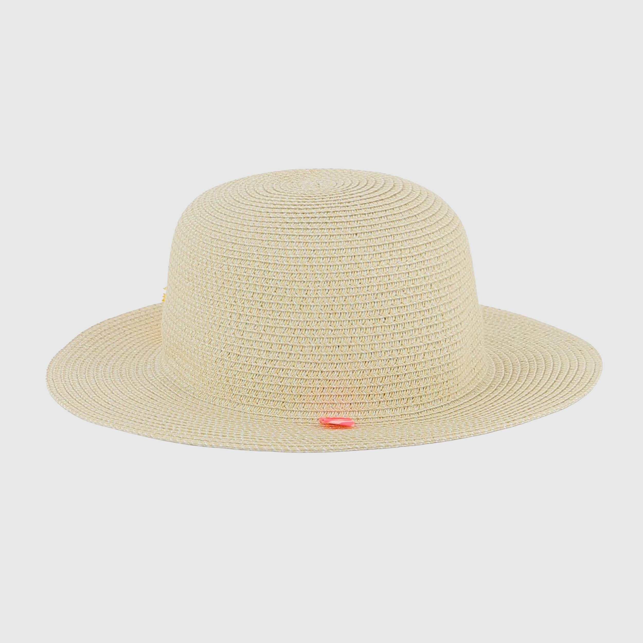 Cappello Beige in Ecru con Pompon Firmato BILLIEBLUSH