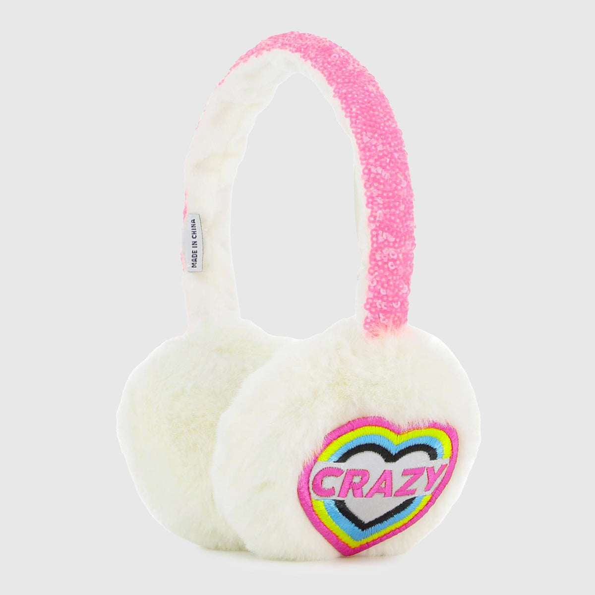 Paraorecchie Color Avorio con Cuore per Ragazza BILLIEBLUSH