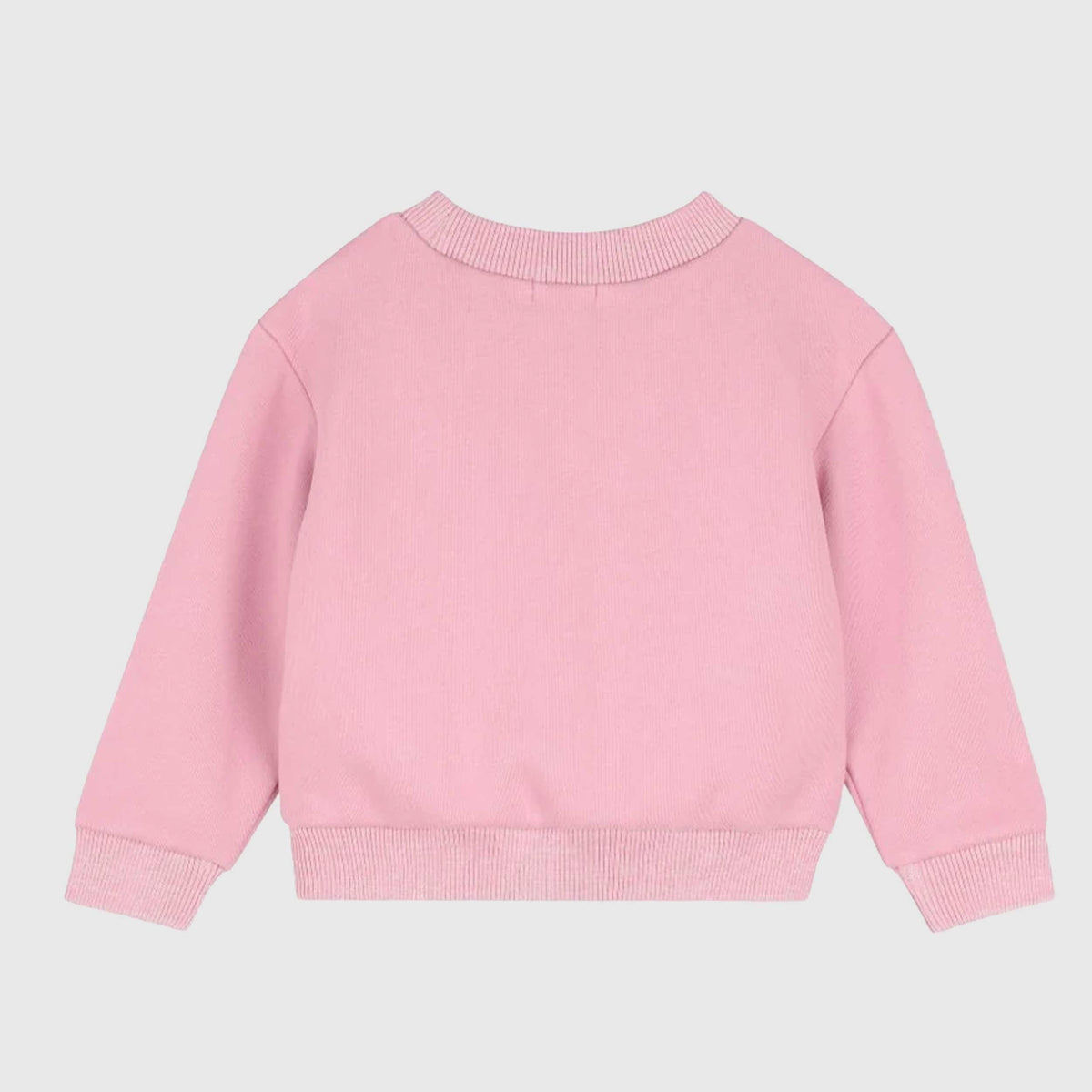 Felpa Rosa con Stampa in Paillettes per Bambina BILLIEBLUSH
