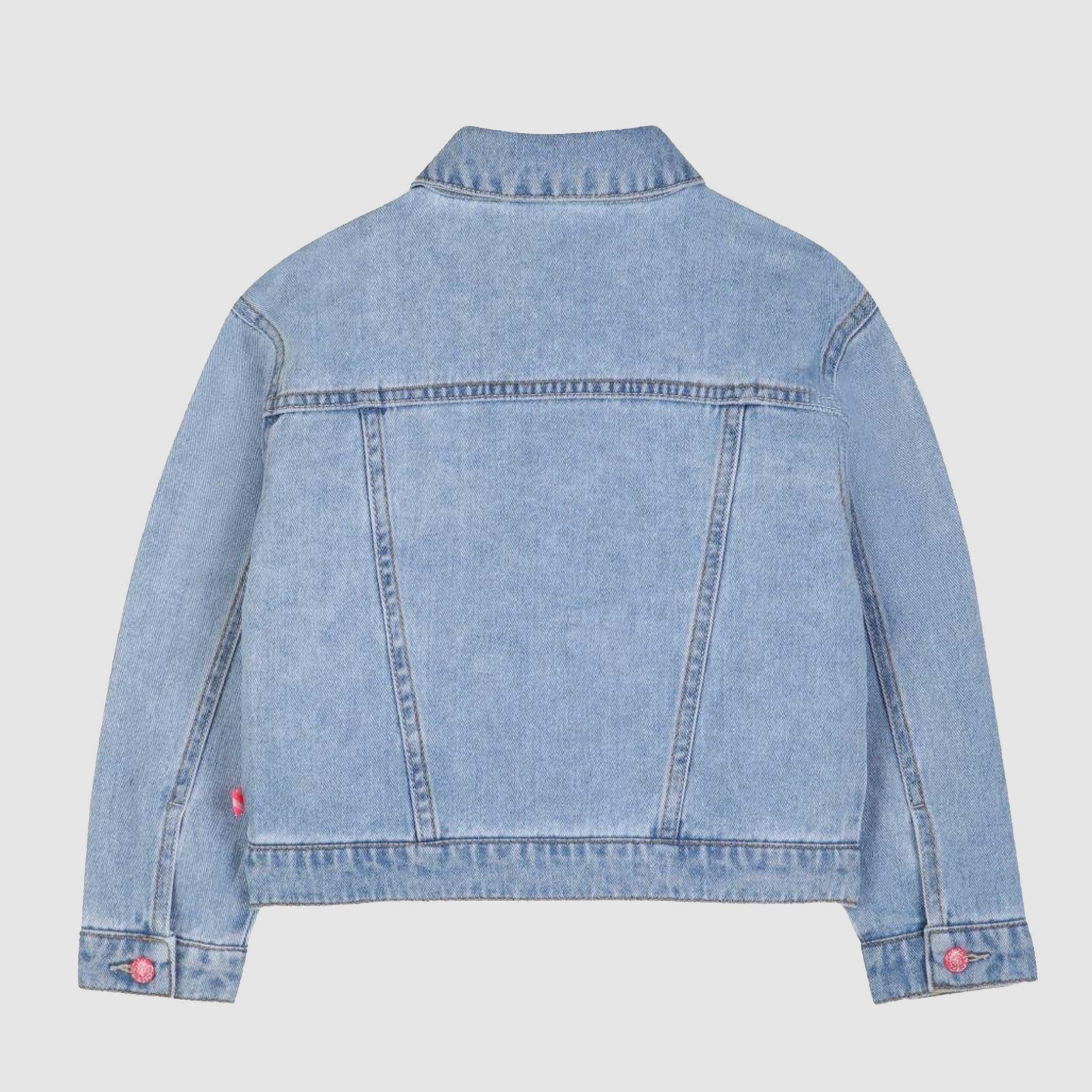 Giubbino Celeste di Jeans Firmato BILLIEBLUSH