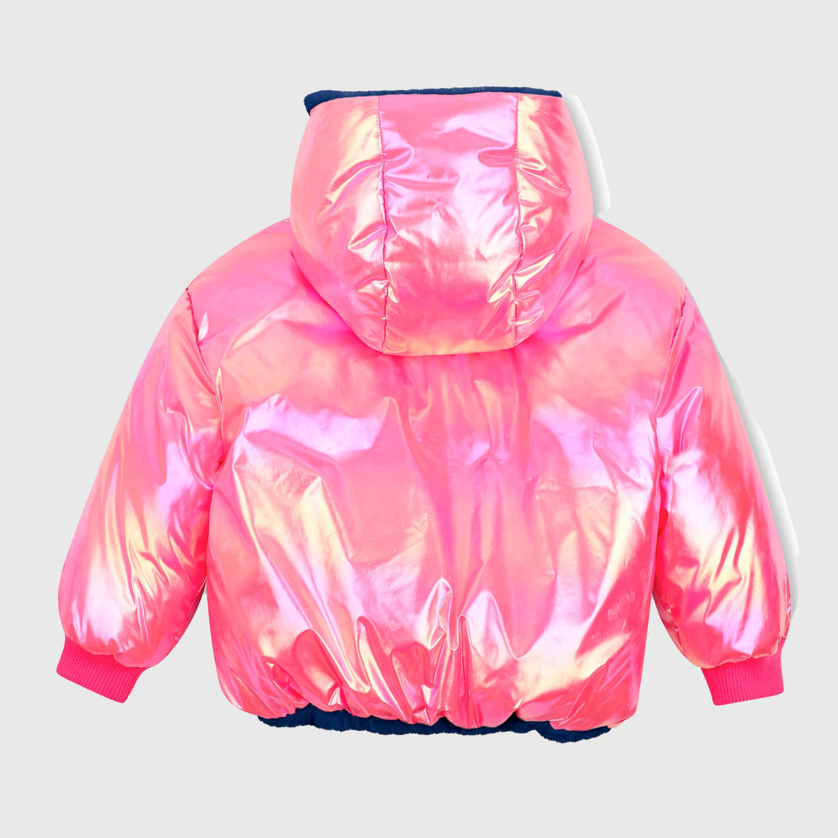 Giubbotto Reversibile Rosa e Blu per Bambina BILLIEBLUSH