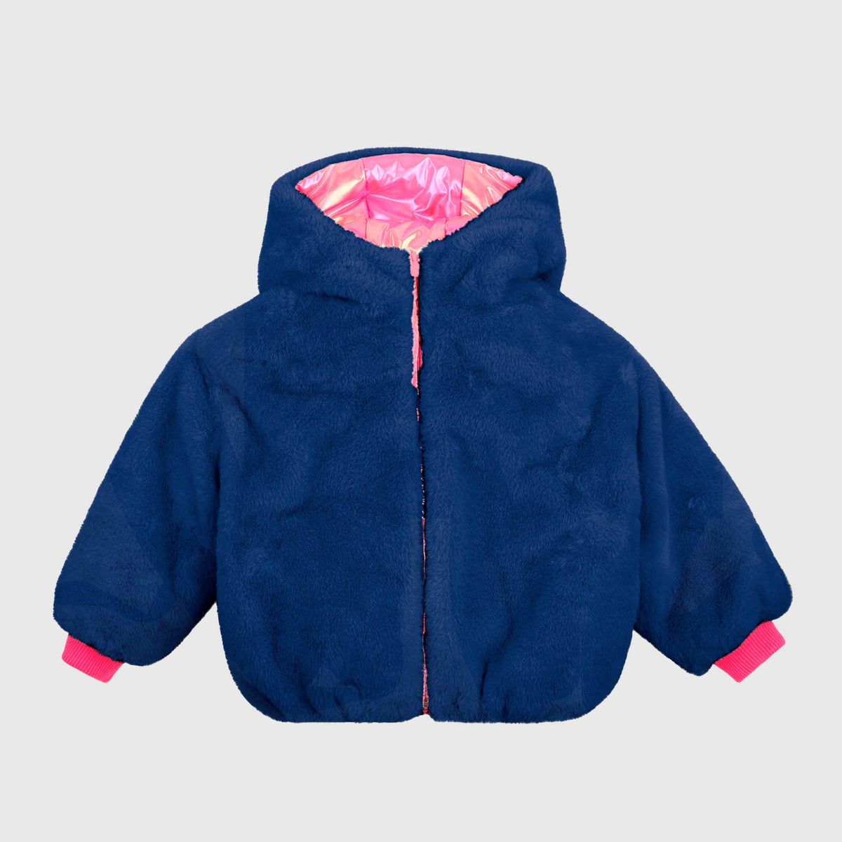 Giubbotto Reversibile Rosa e Blu per Bambina BILLIEBLUSH