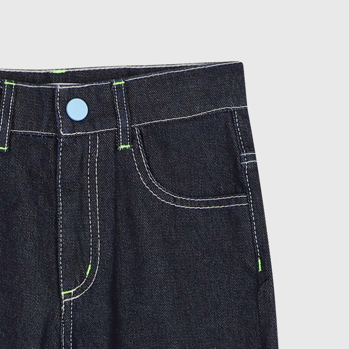 Jeans Denim Blue Navy con Cuciture per Bambino BILLIEBLUSH