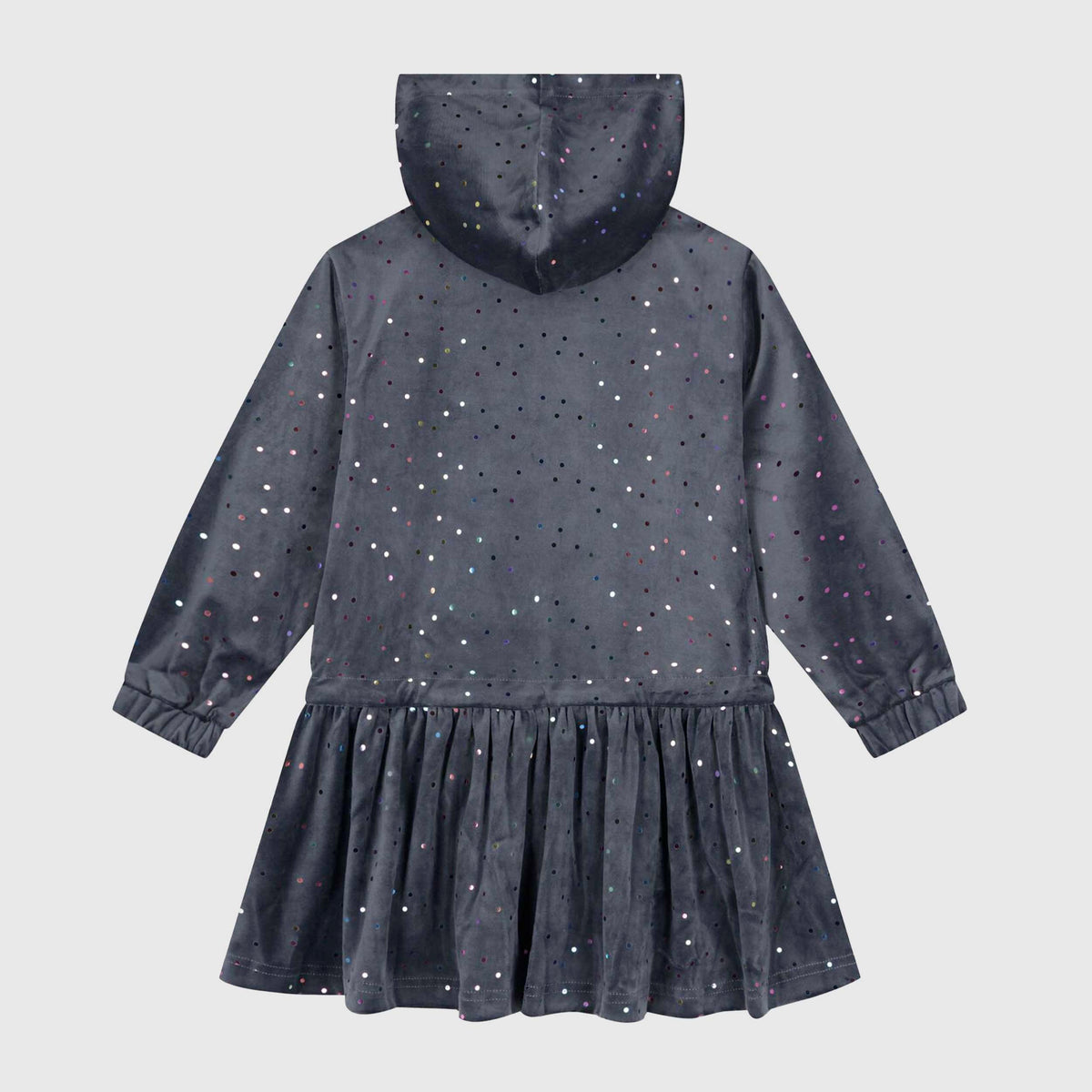 Abito Grigio a Pois Luminosi per Bambina BILLIEBLUSH