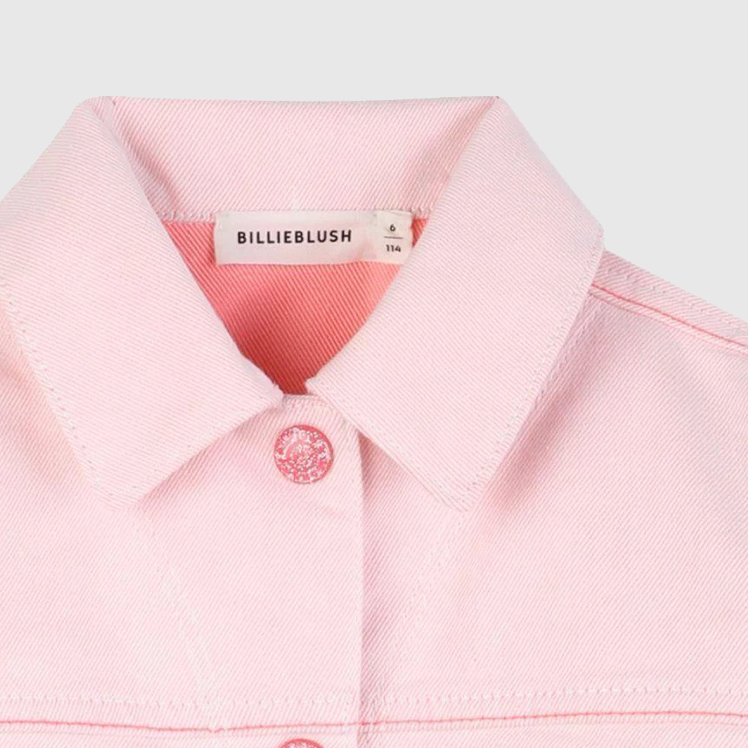 Giubbino Rosa con Paillettes Firmato BILLIEBLUSH