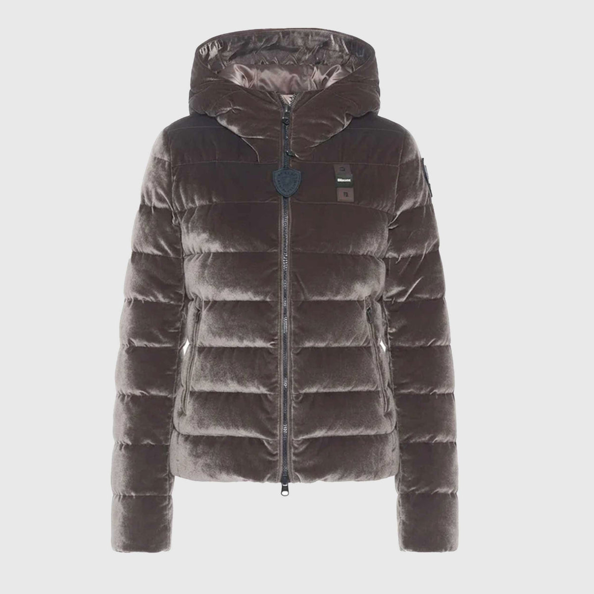 Giubbino Valley in Velluto Marrone per Ragazza by BLAUER