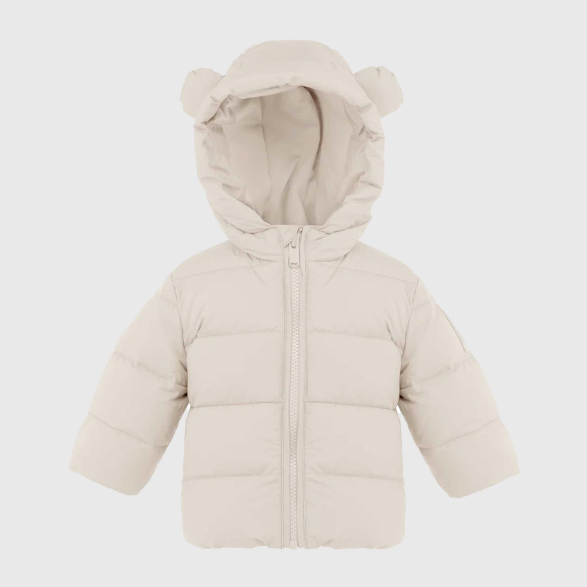Milk Down Jacket with Ears for Newborns by BOMBOOGIE