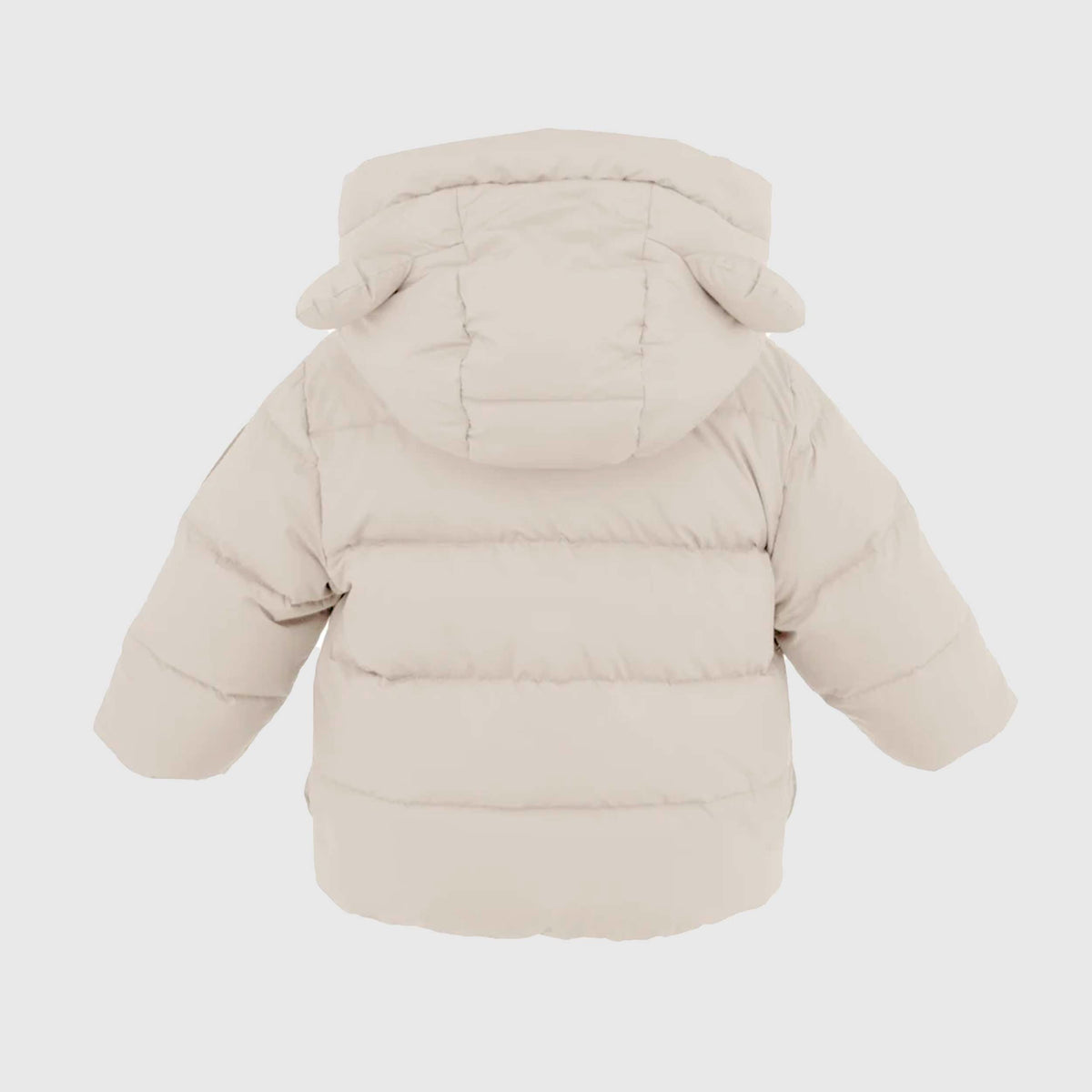 Milk Down Jacket with Ears for Newborns by BOMBOOGIE
