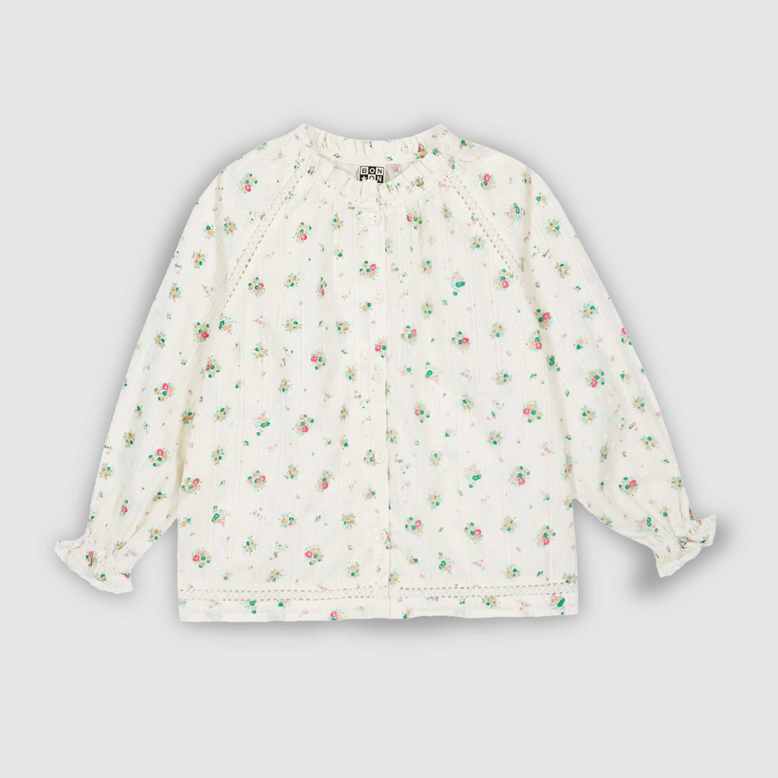 Camicia Reinette Bouquet Coco Firmata BONTON
