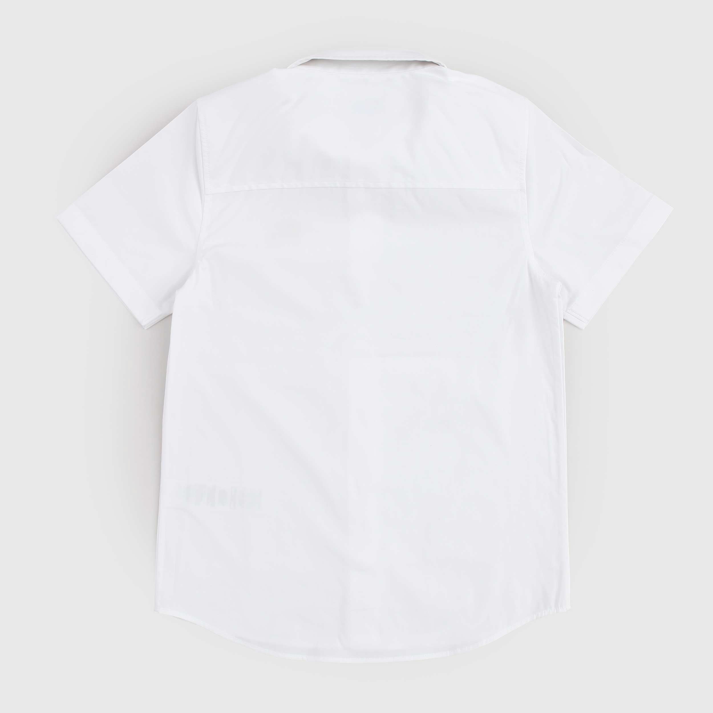 Camicia Bianca Con Logo A Contrasto firmata BURBERRY