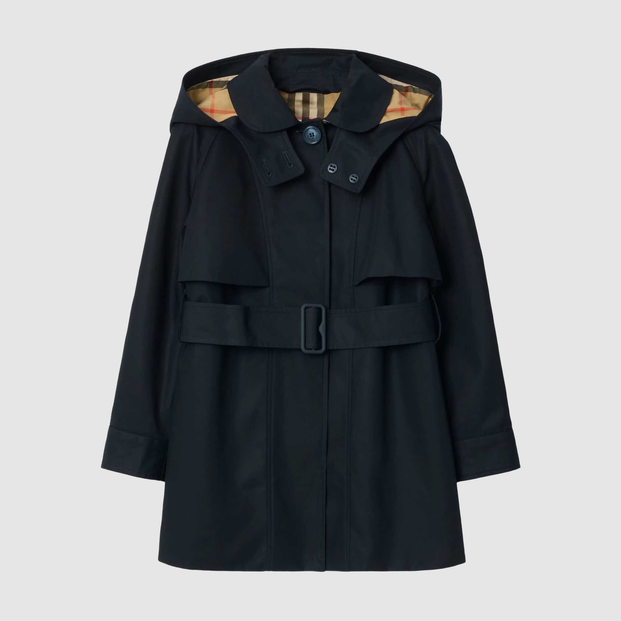 Impermeabile Blue Navy Trapuntato Internamente Firmato BURBERRY