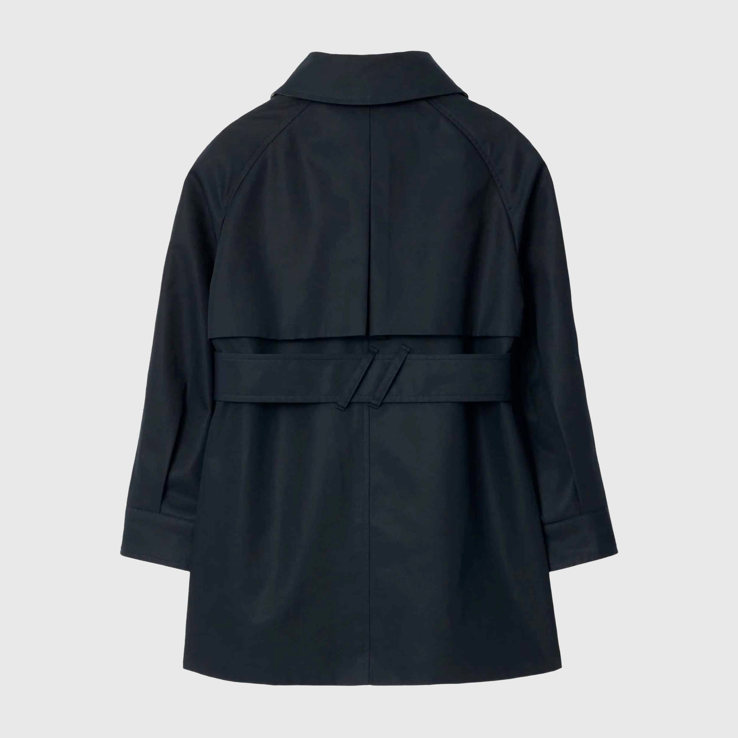 Impermeabile Blue Navy Trapuntato Internamente Firmato BURBERRY