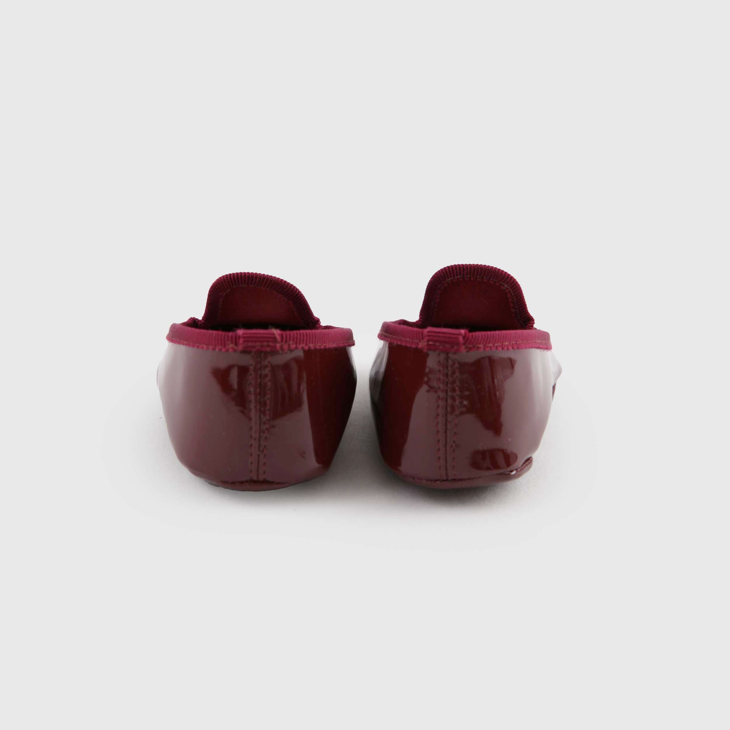 Scarpina Rossa da Culla per Neonata by CAMELI