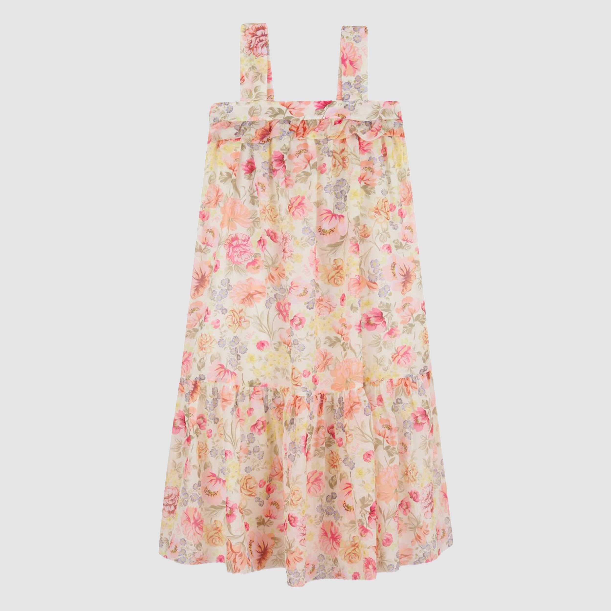 Abito Fantasia Beige Firmato CHLOE