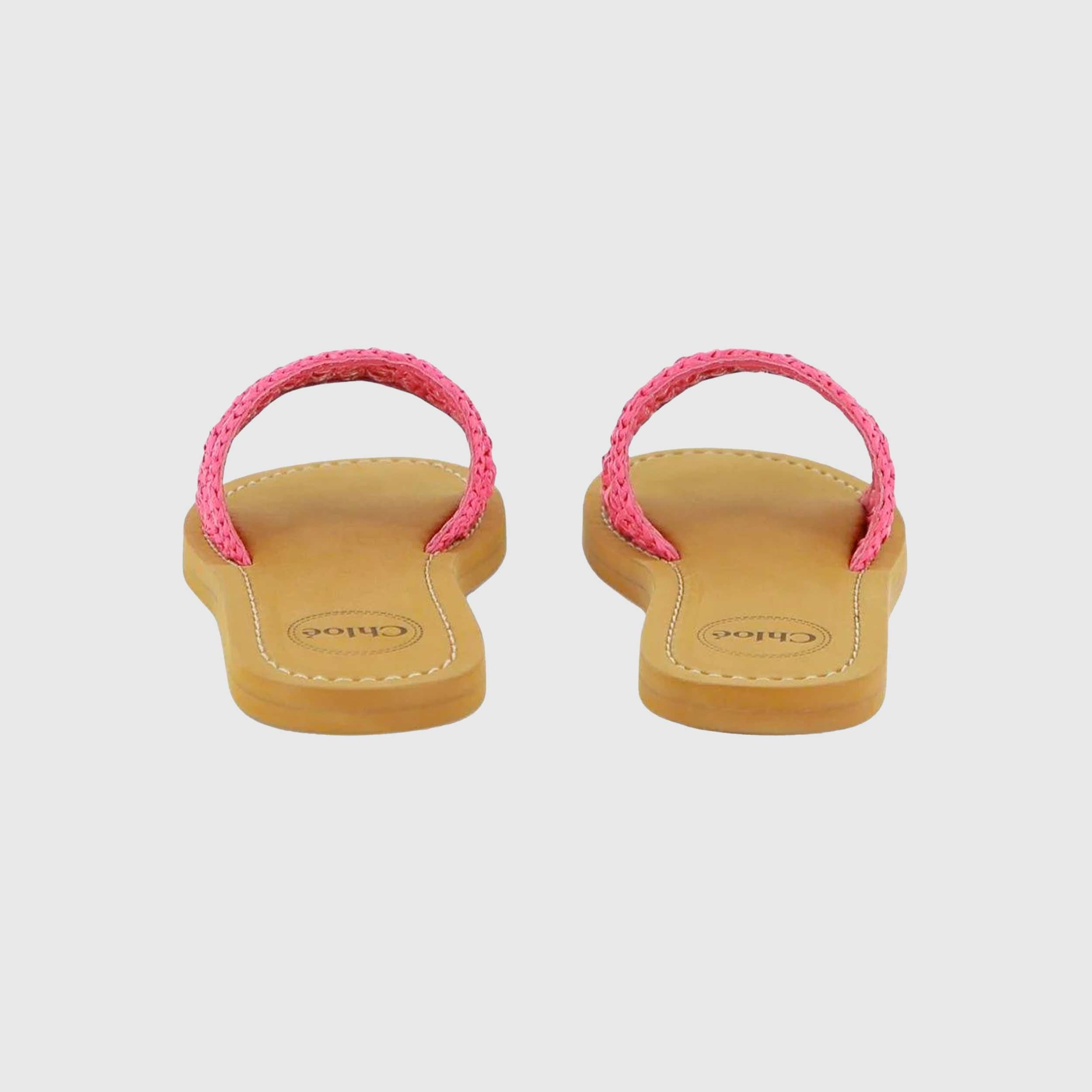 Ciabatte con Motivo Floreale Firmate CHLOE