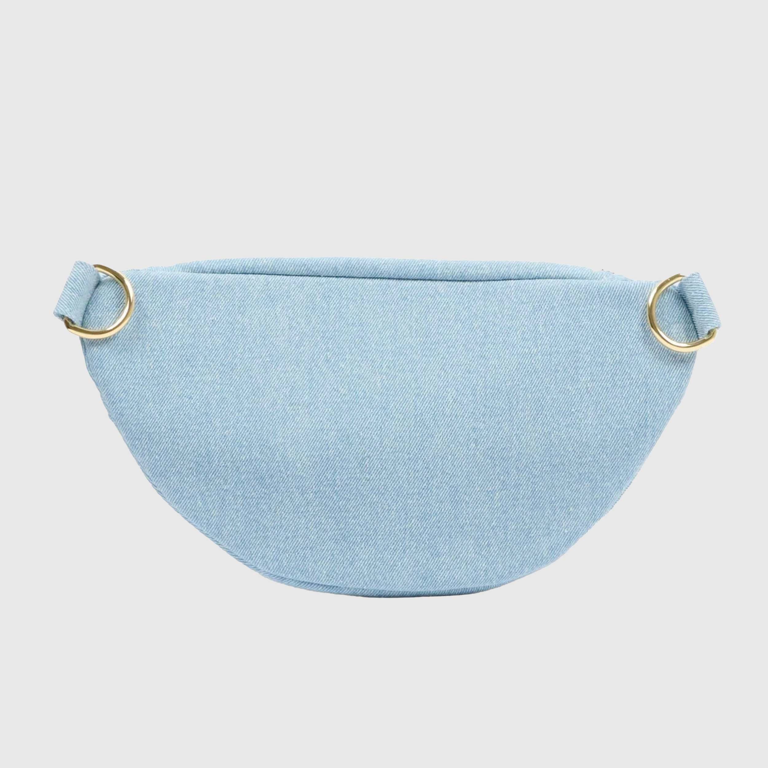 Borsa a Mano in Denim Celeste Firmata CHLOE