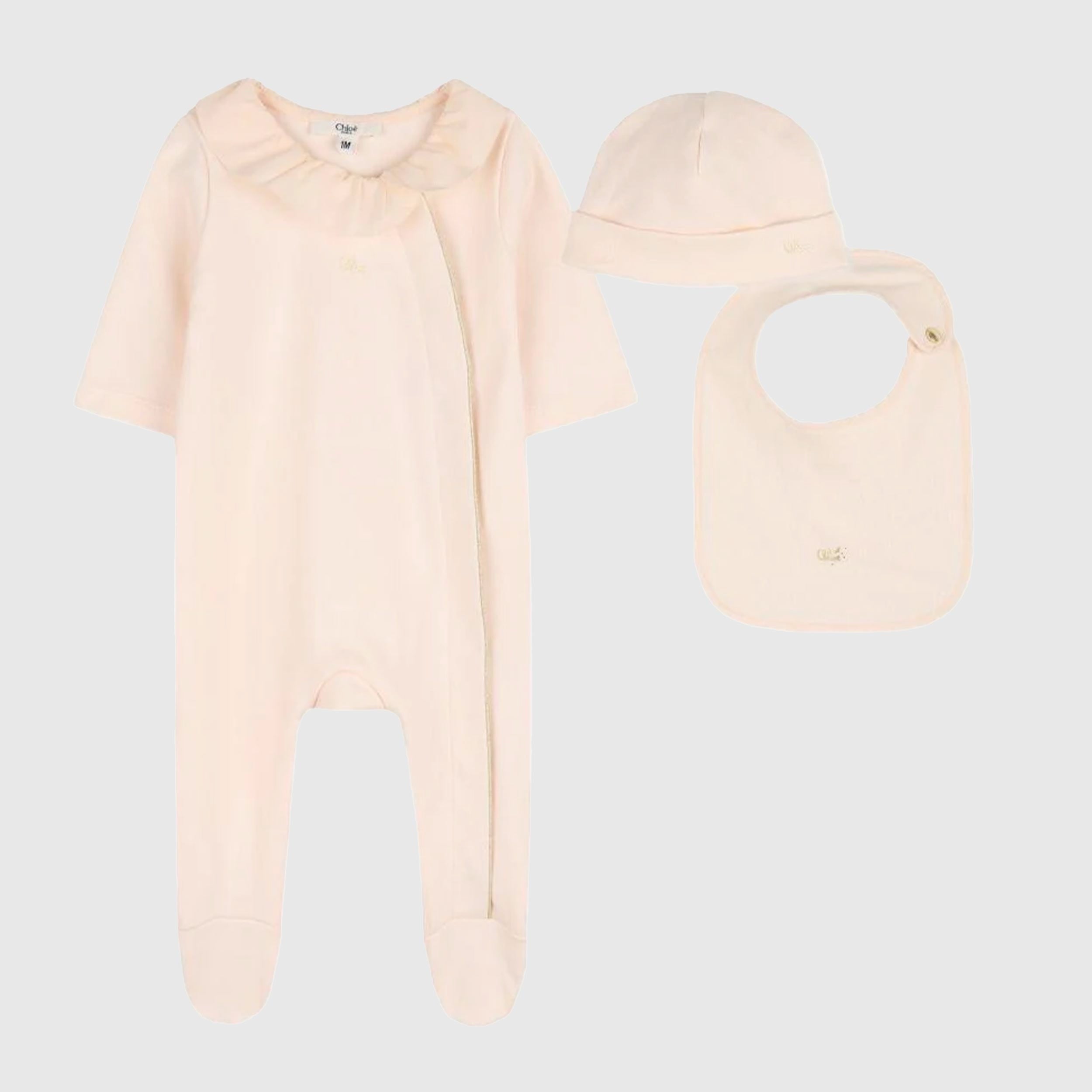 Pink Jumpsuit with Signature CHLOE Opening