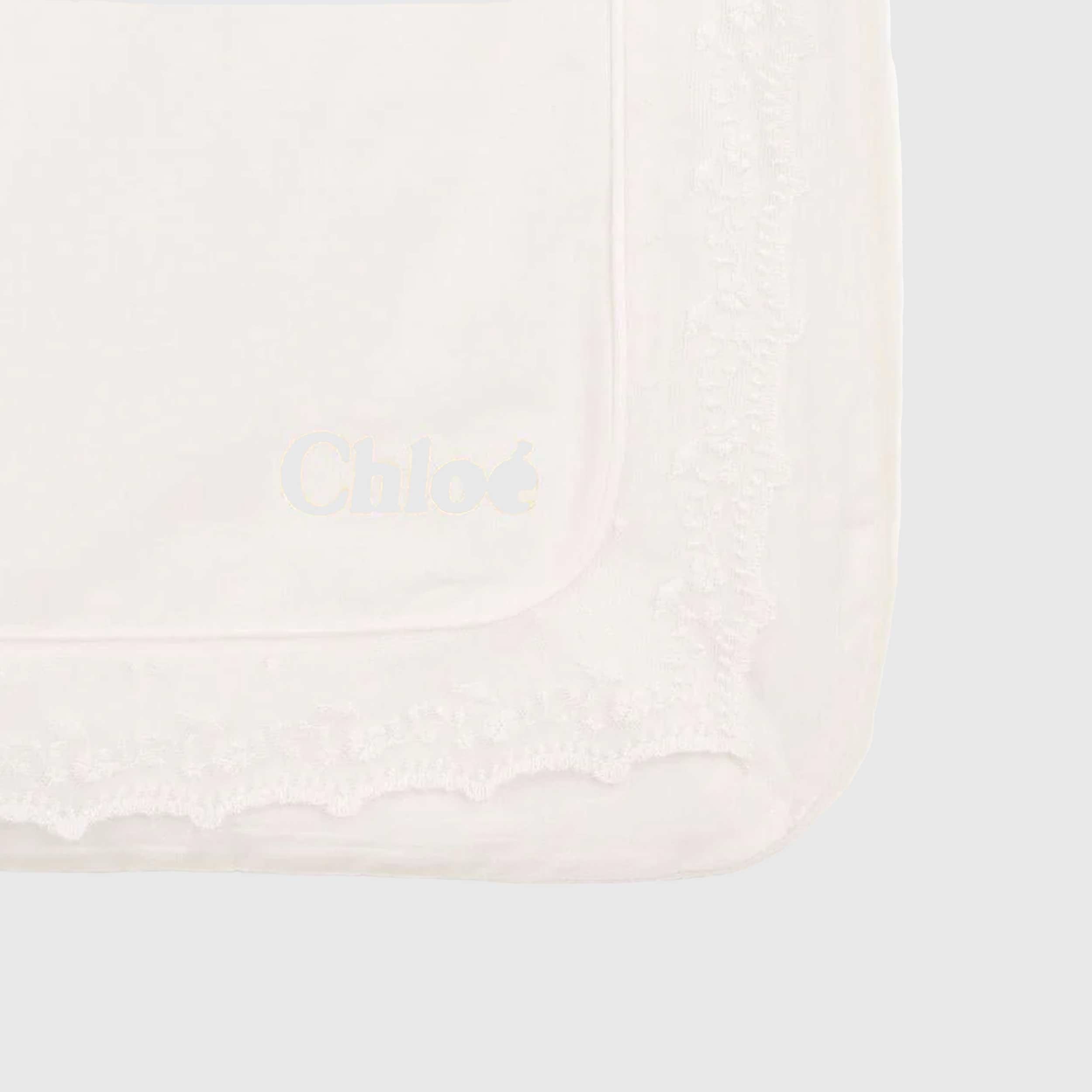 Set Copertina e Tutina Bianco Firmato CHLOE